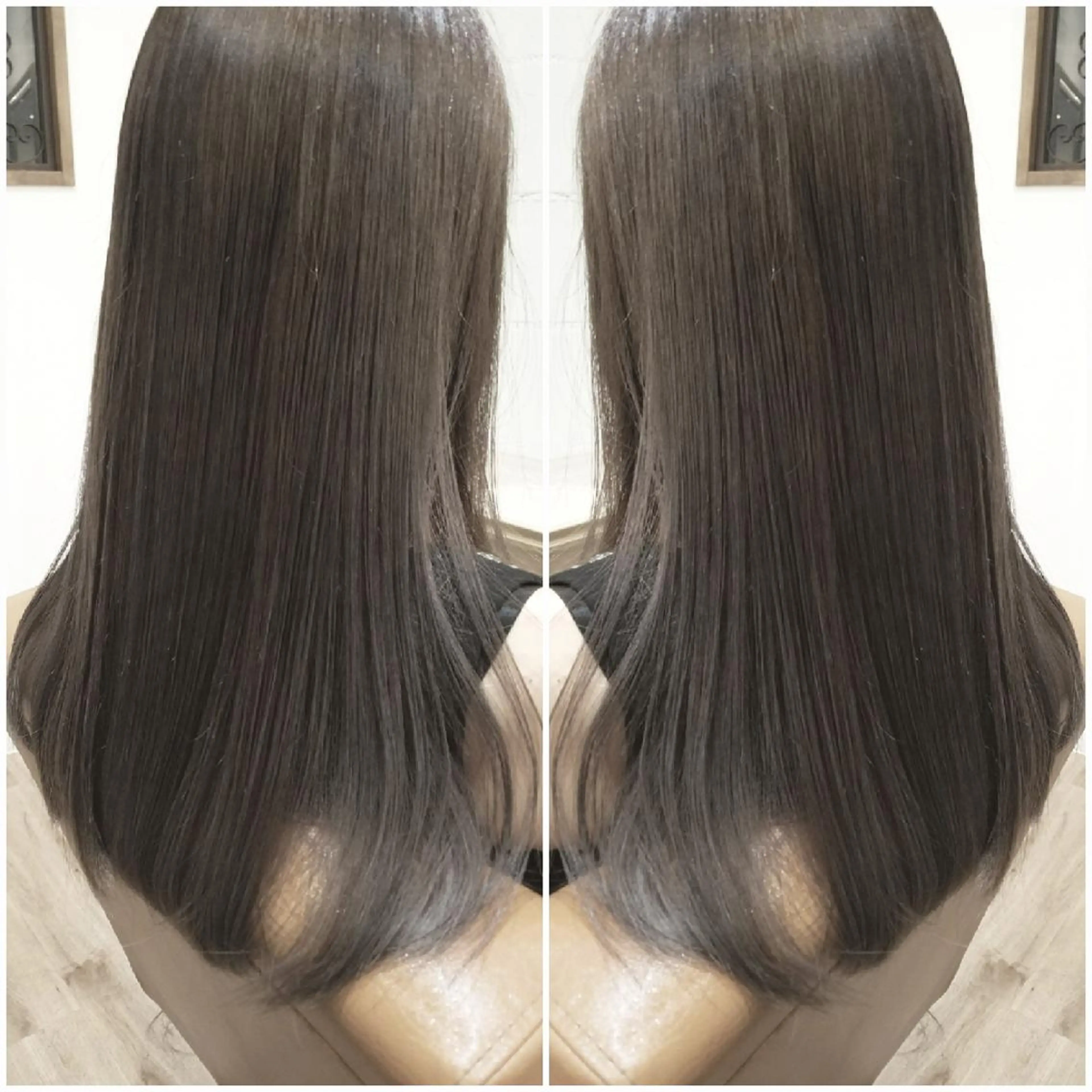 ロング カラー ヘアカラー トリートメント cherie所属・バレイヤージュ/ ハイライト/大内格のヘアスタイル