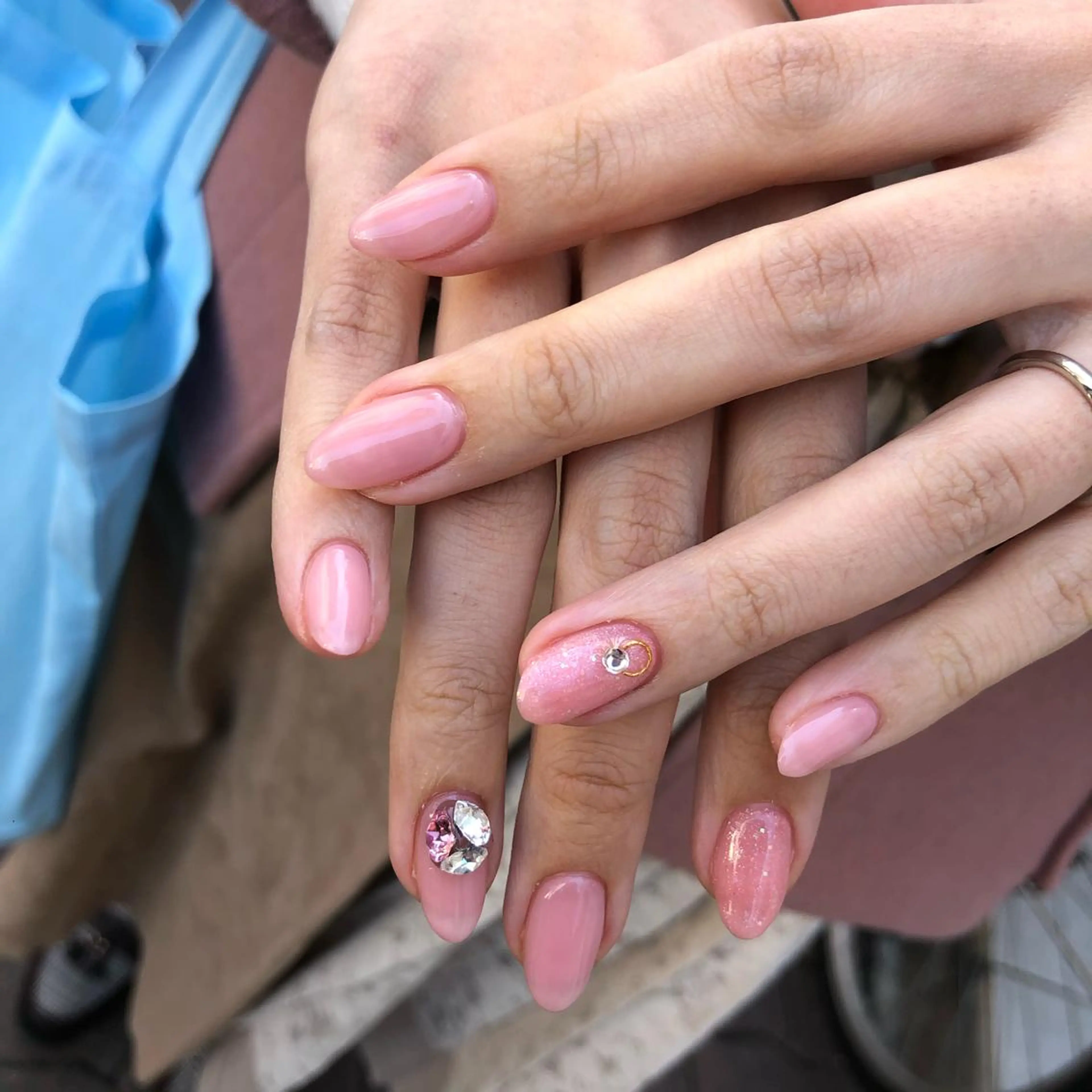 ロング カラー ヘアアレンジ キッズ ネイル マツエク・マツパ 福田 加奈のネイルデザイン