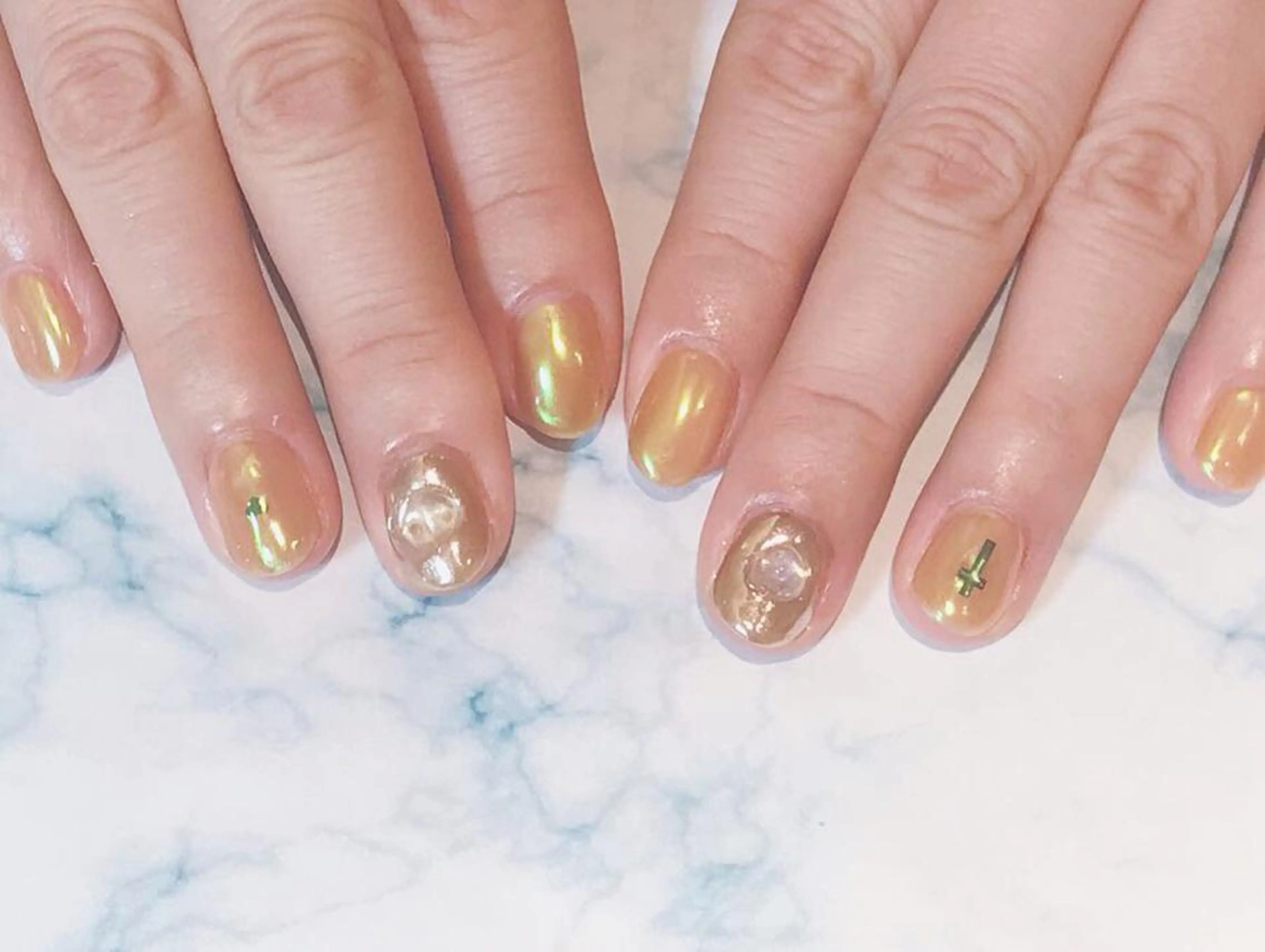 ネイル ハンドネイル LUKE所属・もとまつ さちこのネイルデザイン