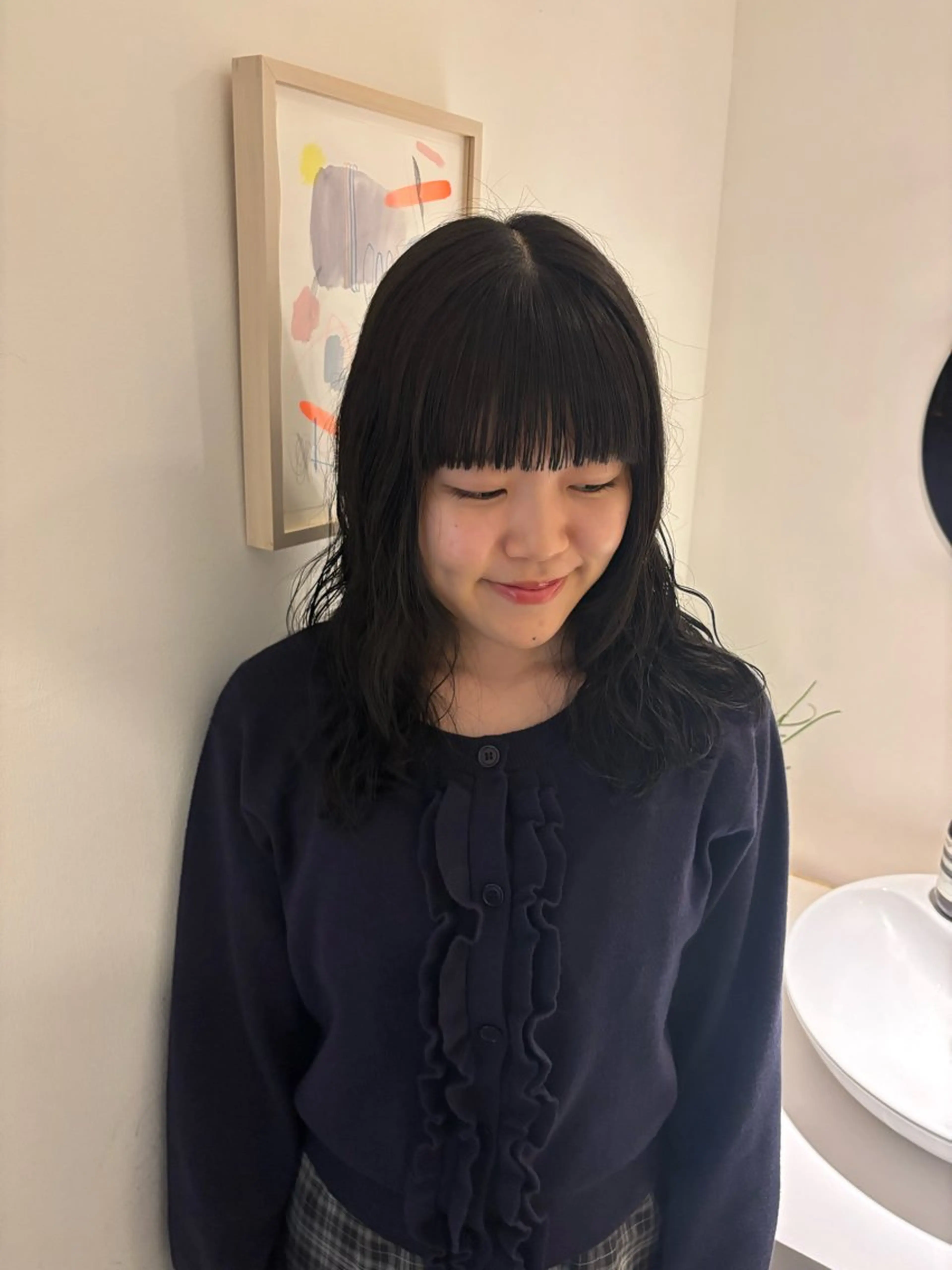 ロング ヘアカラー トリートメント 暖色／ケアカラー 🍄Kurumi🍄のヘアスタイル