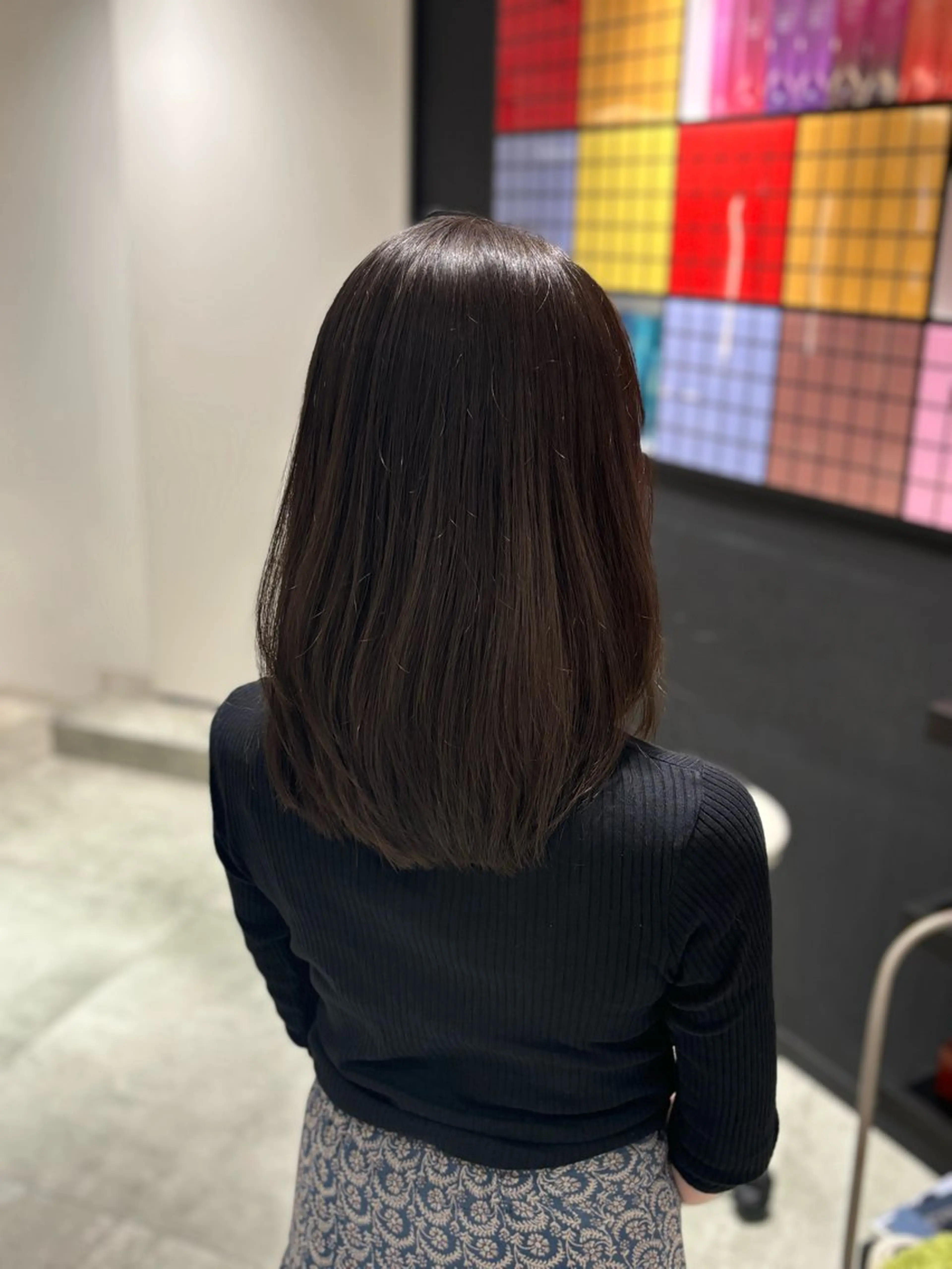 セミロング 菅原 佑月のヘアスタイル