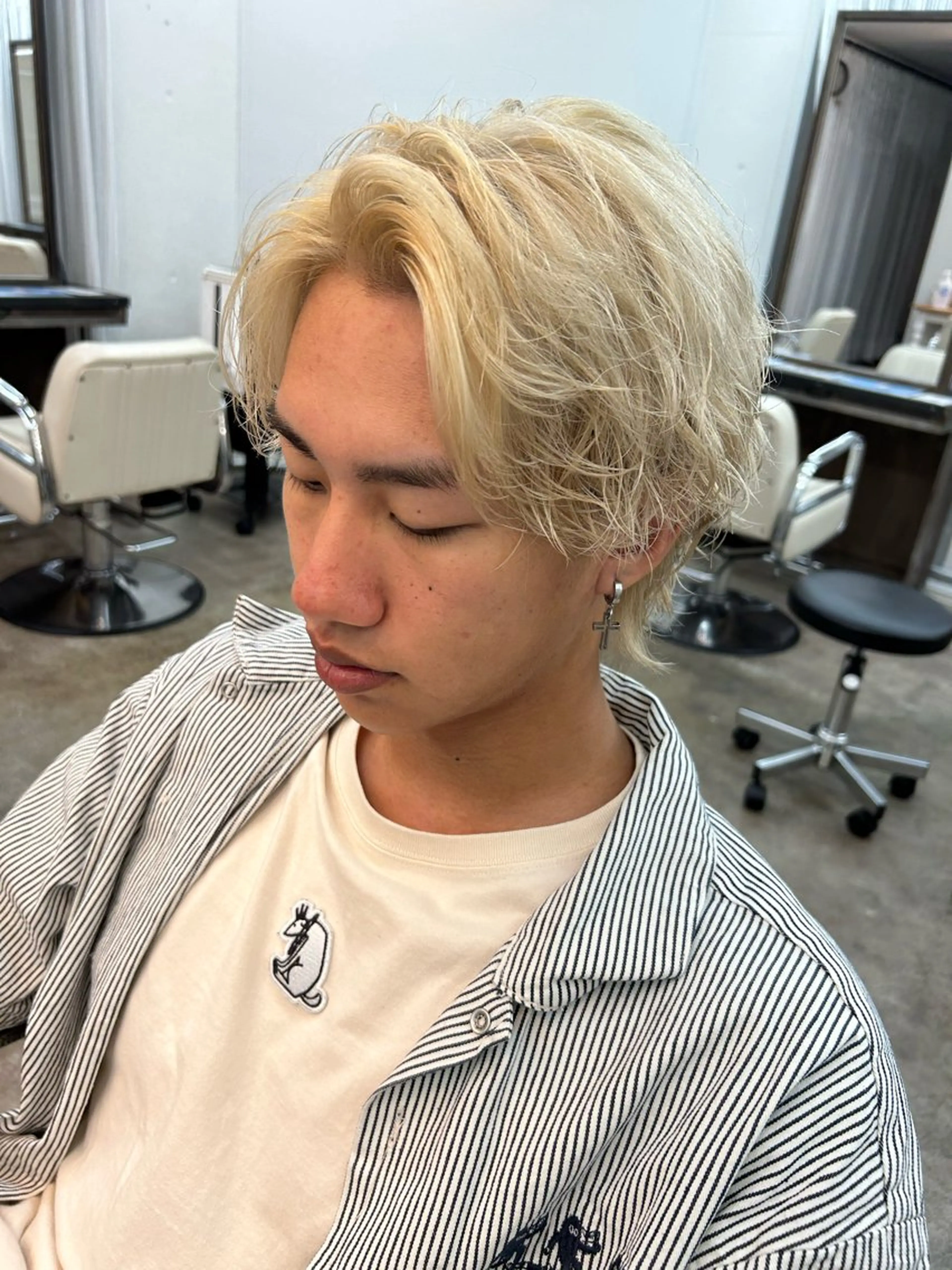 カラー すずき さくやのヘアスタイル