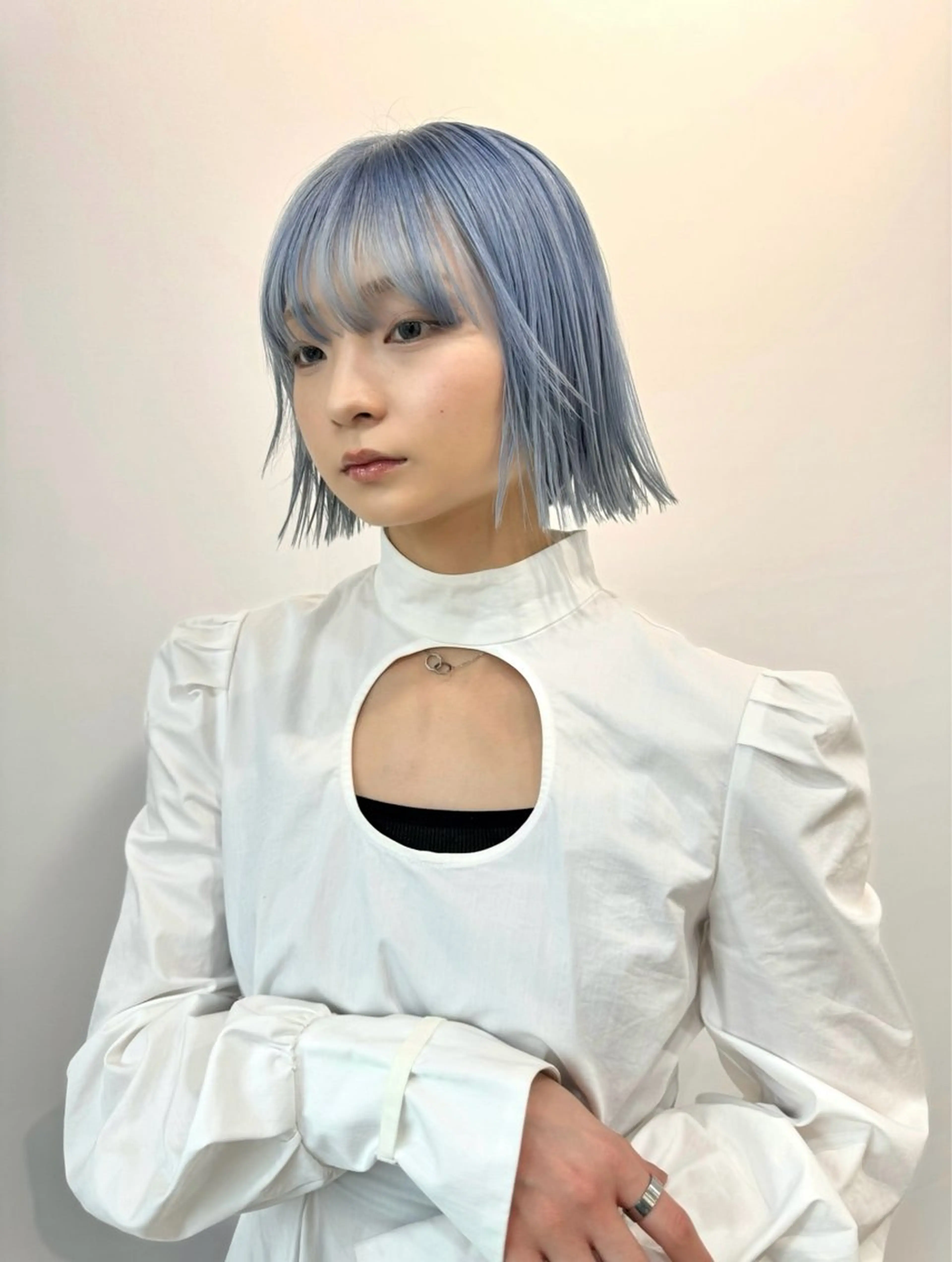 ミディアム カラー ヘアアレンジ 💍絶対に可愛く💍 履歴修正SAKI🐰のヘアスタイル