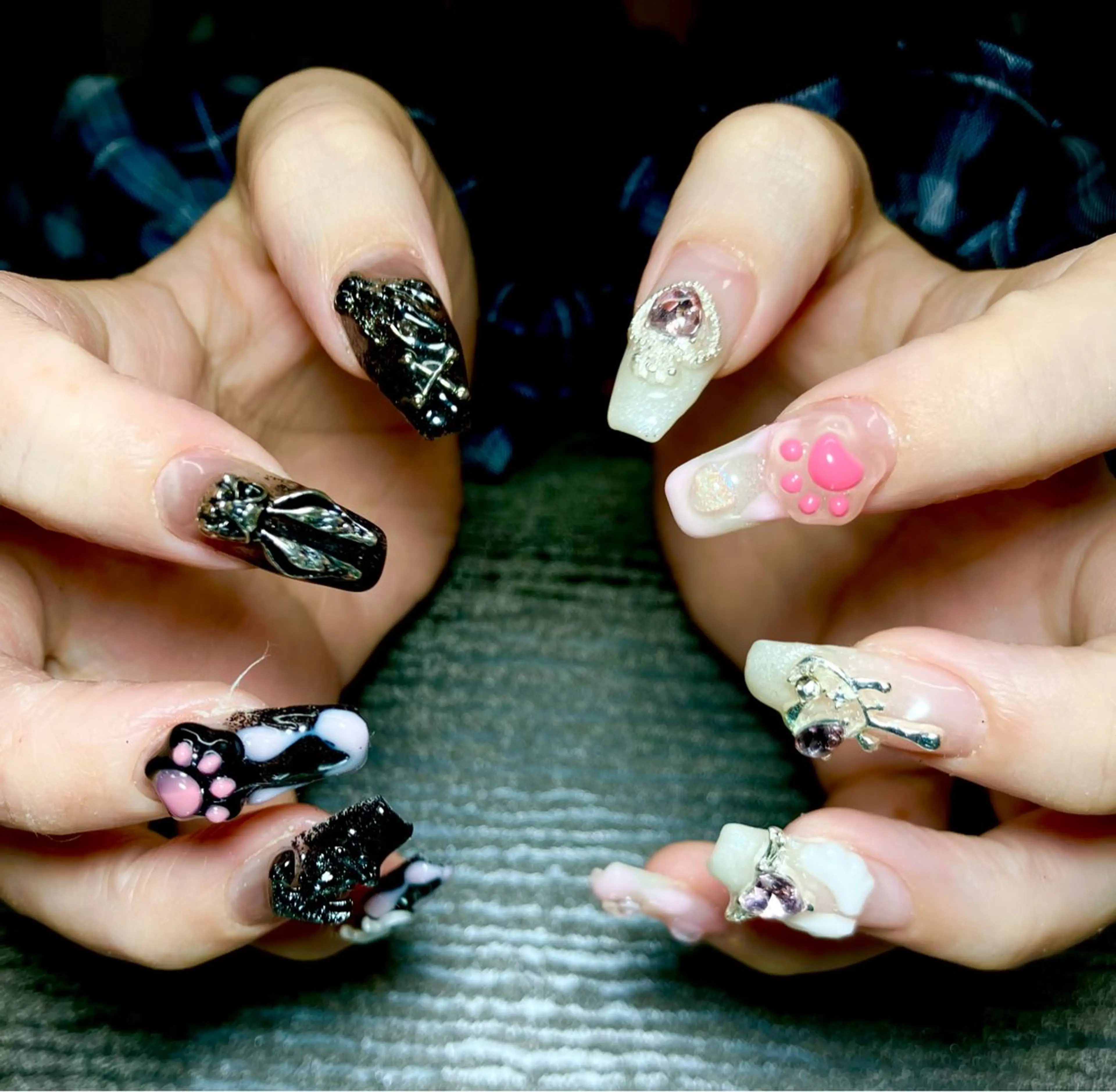 ネイル ハンドネイル Liennail 持込デザインやり放題のネイルデザイン