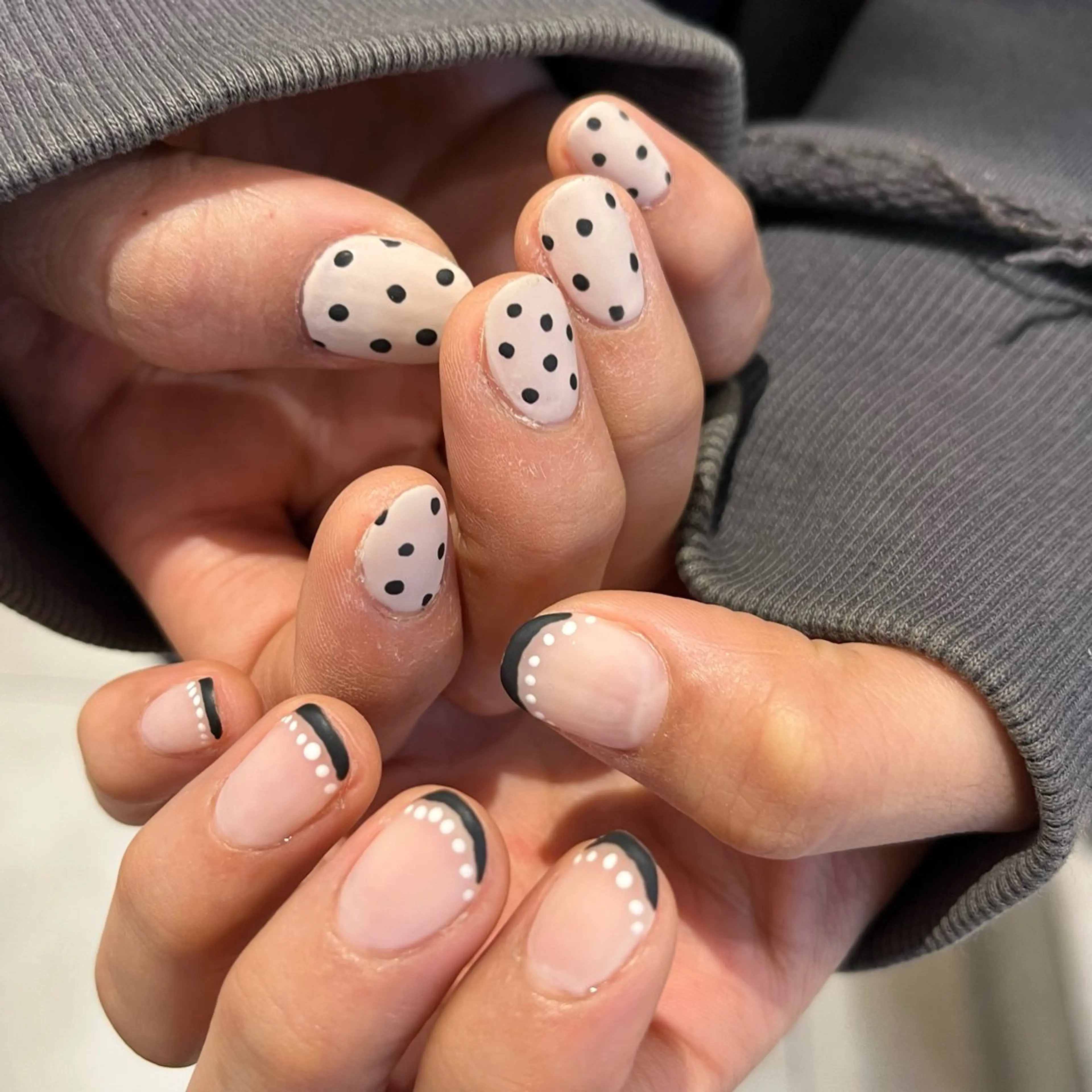 ネイル ハンドネイル メンズパーマ/ メッシュ📍ﾕﾘのヘアスタイル