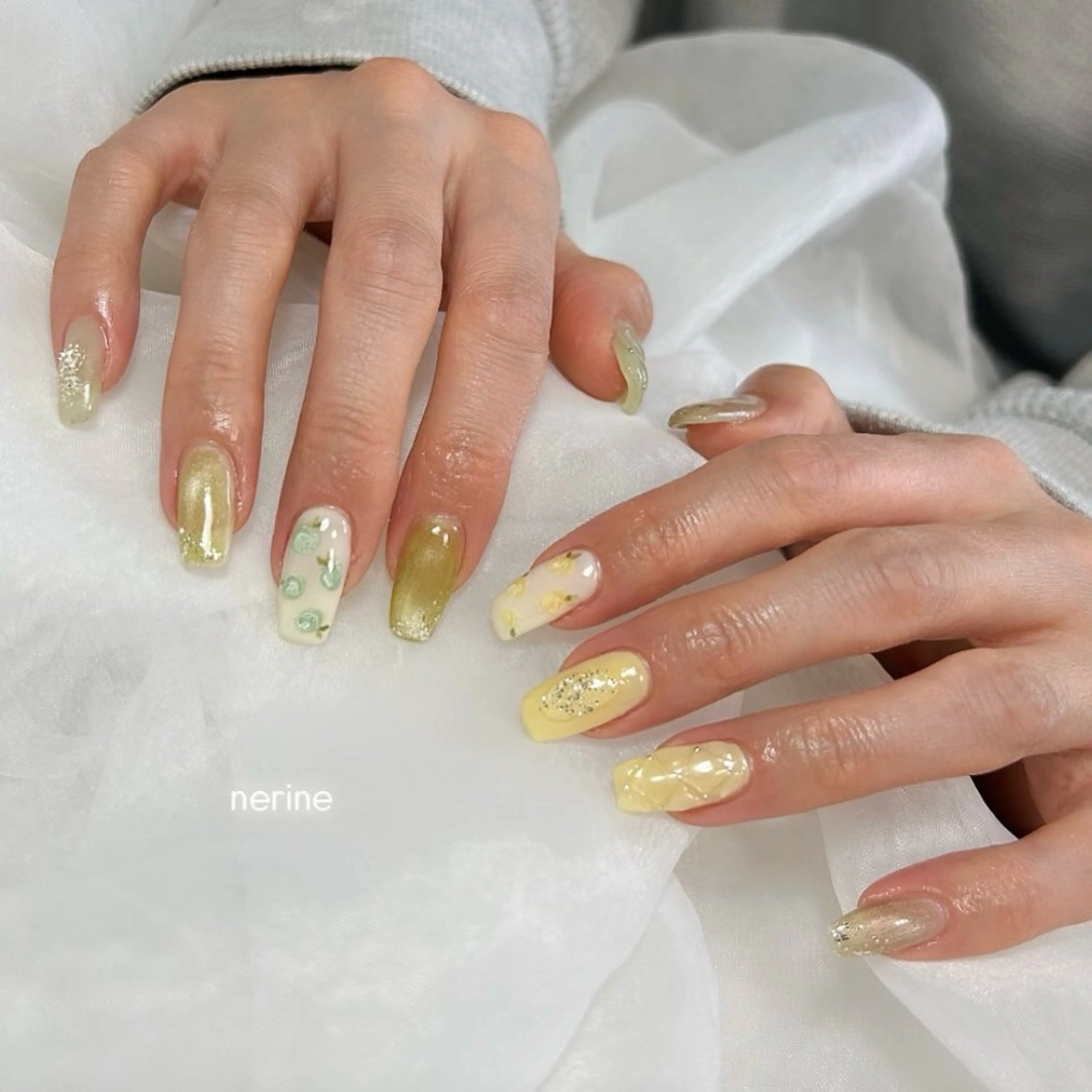 ネイル ハンドネイル nail salon nerineのネイルデザイン