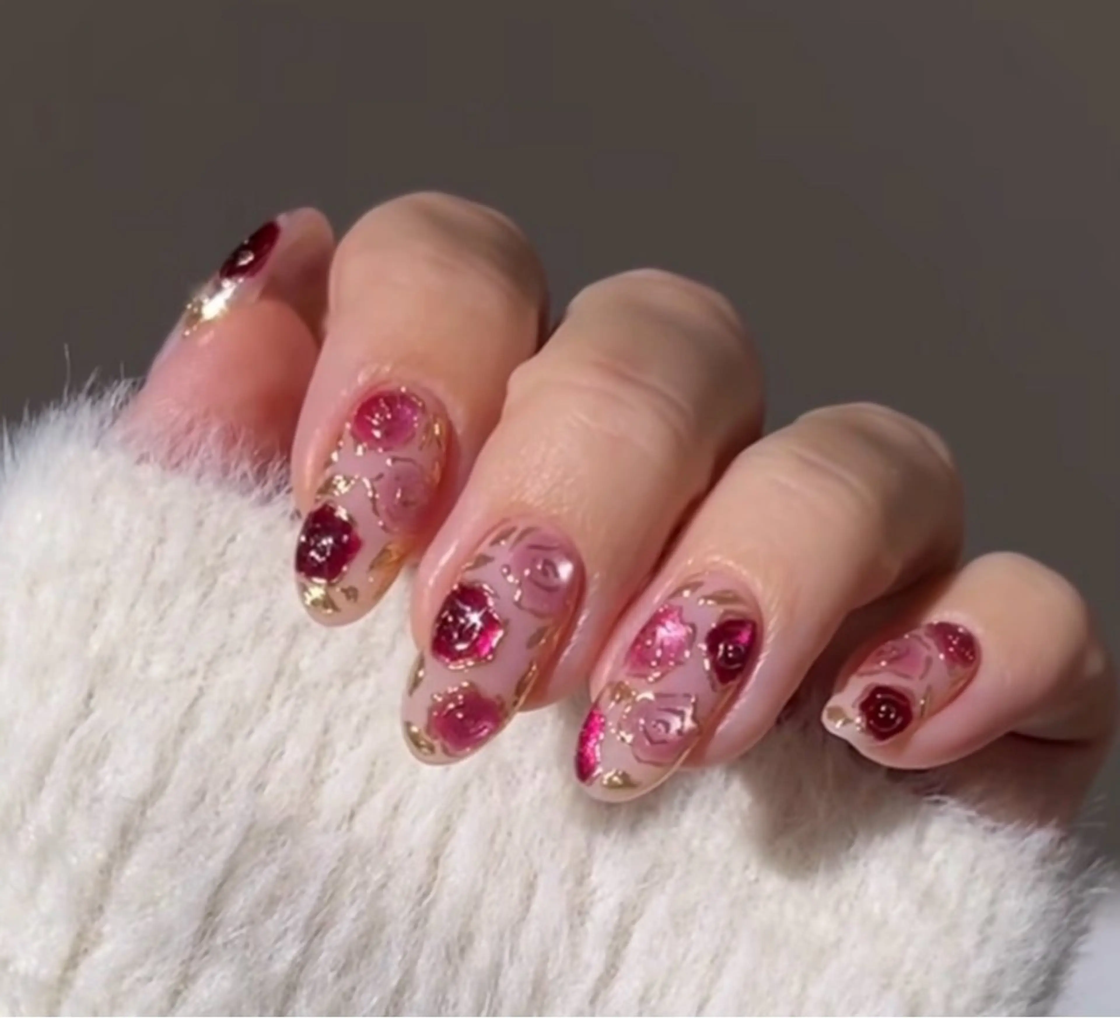 ネイル 春ネイル ハンドネイル Ribbonnail salonのネイルデザイン