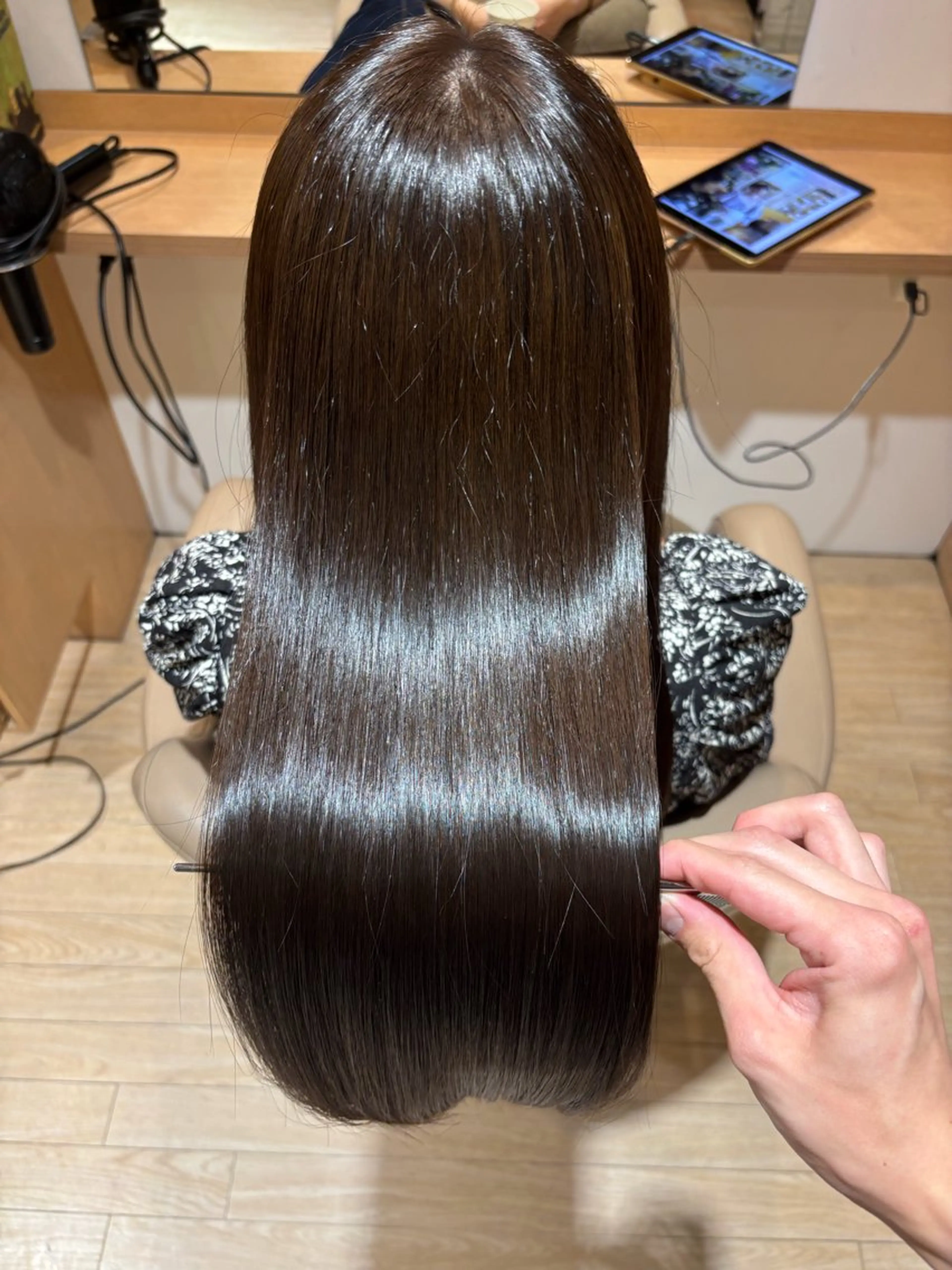 ロング カット ヘアカラー トリートメント 【Amphi Tokyo】宮原のヘアスタイル