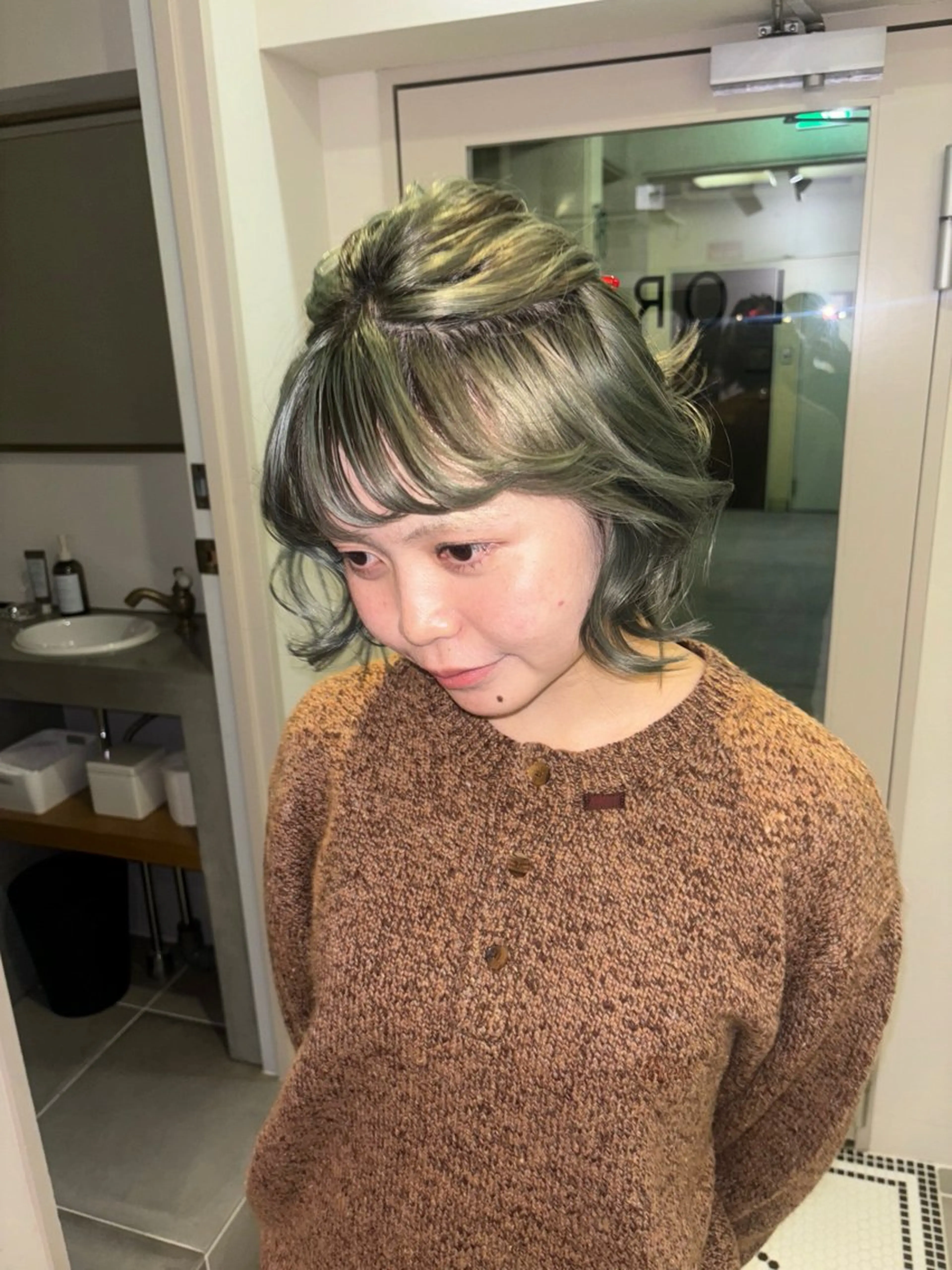 ミディアム ヘアカラー 🍎カラー /カエデ🍎のヘアスタイル