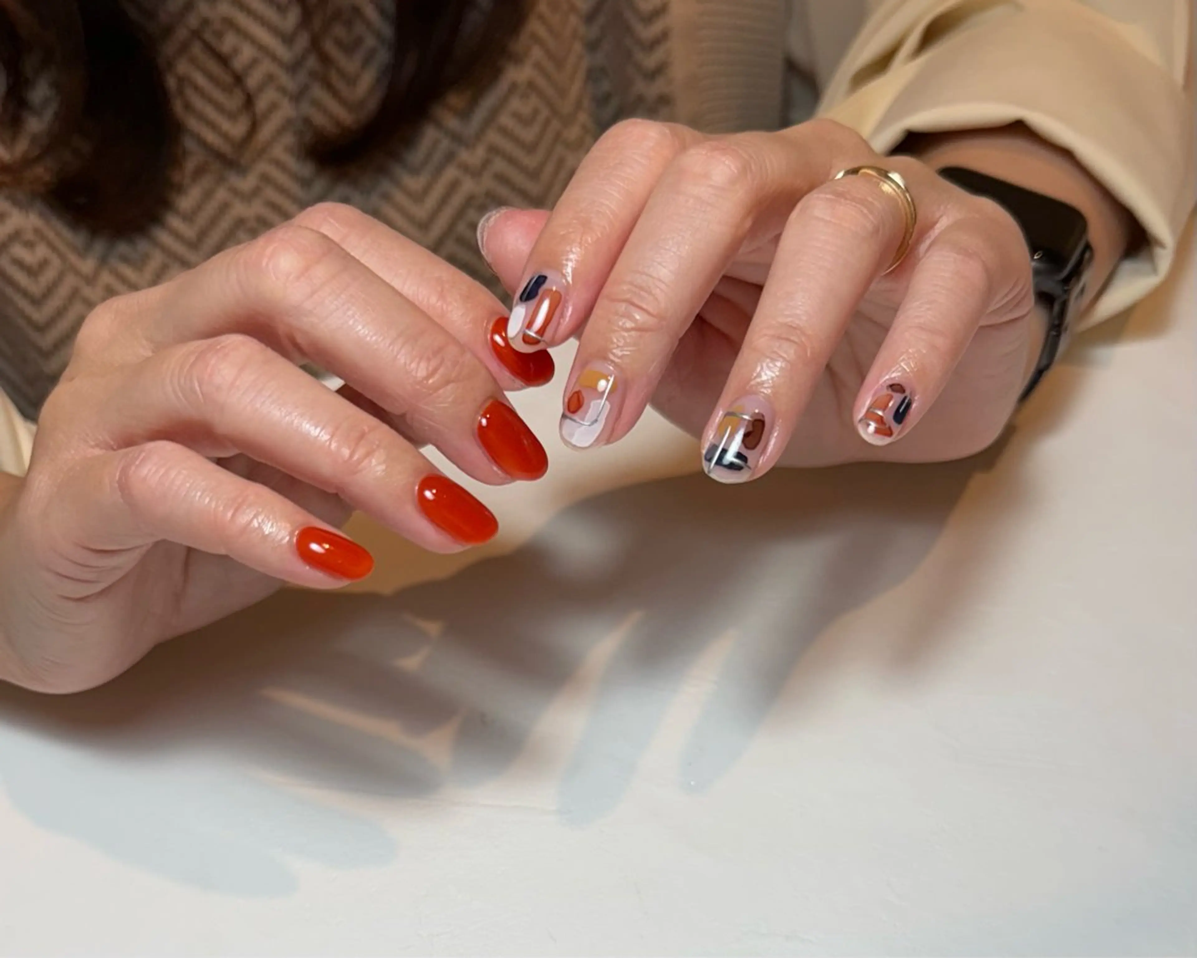 ネイル ワンカラーネイル ハンドネイル MARU  NAIL honokaのネイルデザイン