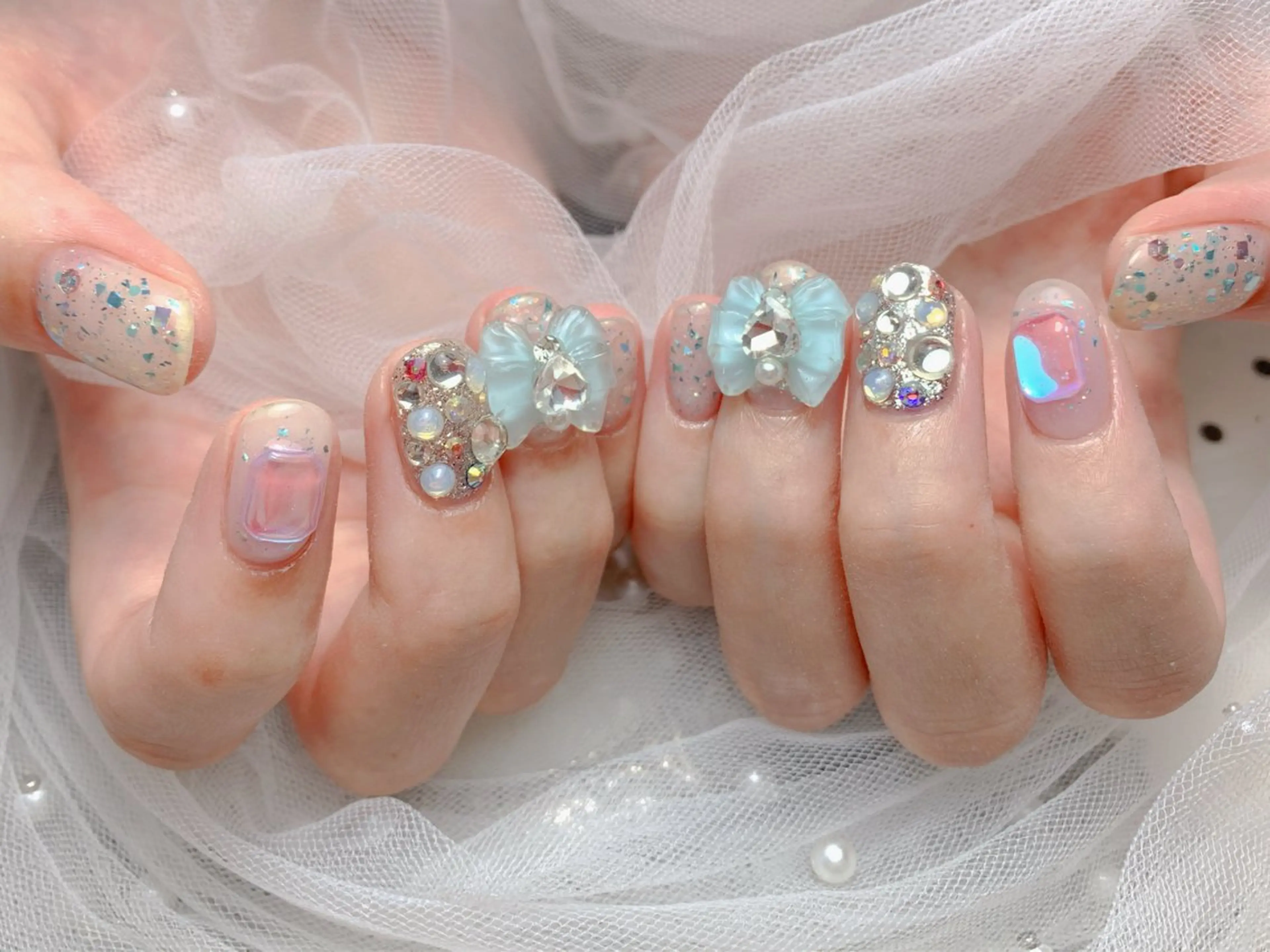 ネイル ハンドネイル マジックミラー所属・マジック ミラーのネイルデザイン