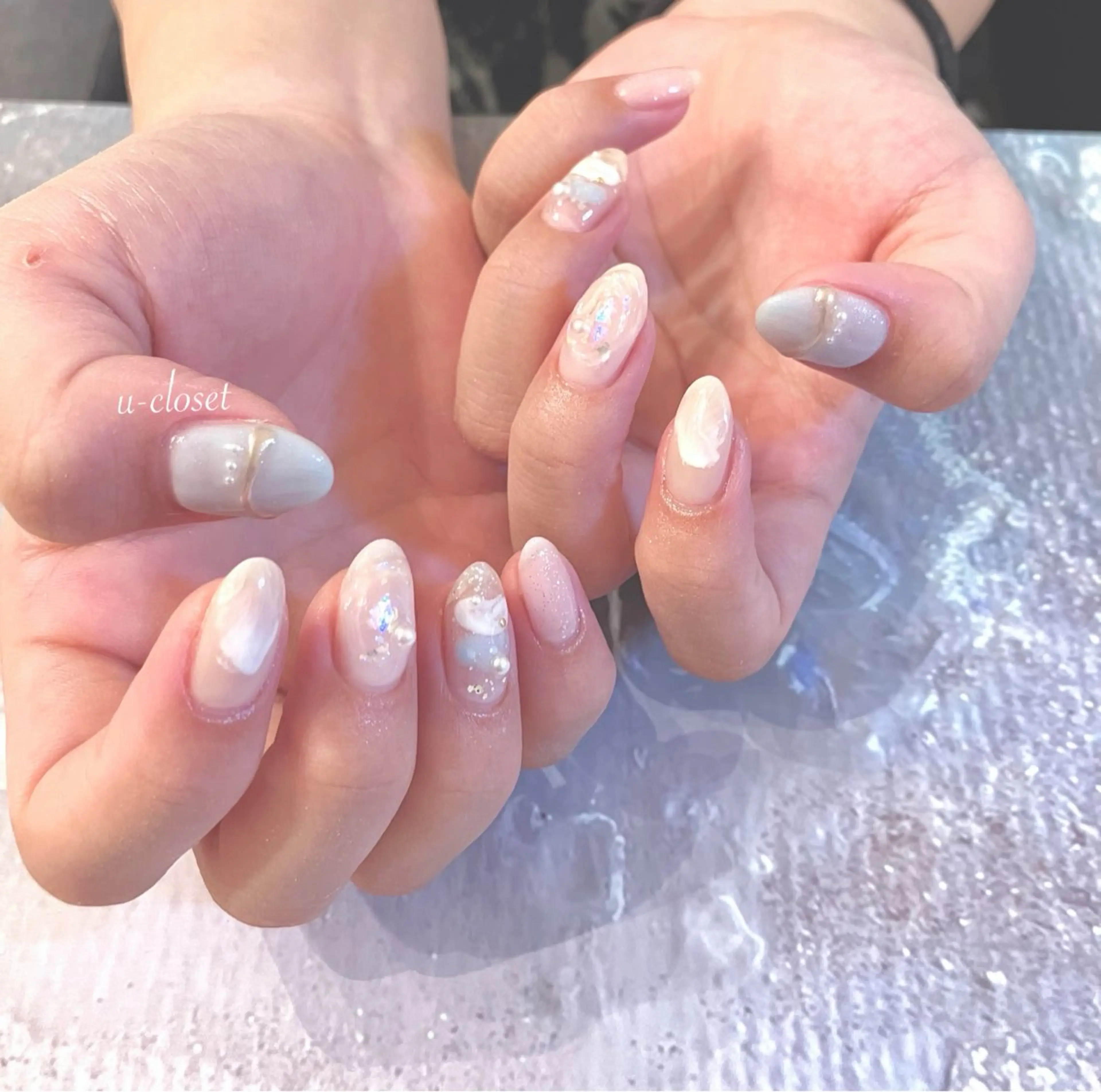 ネイル ハンドネイル u closetのネイルデザイン