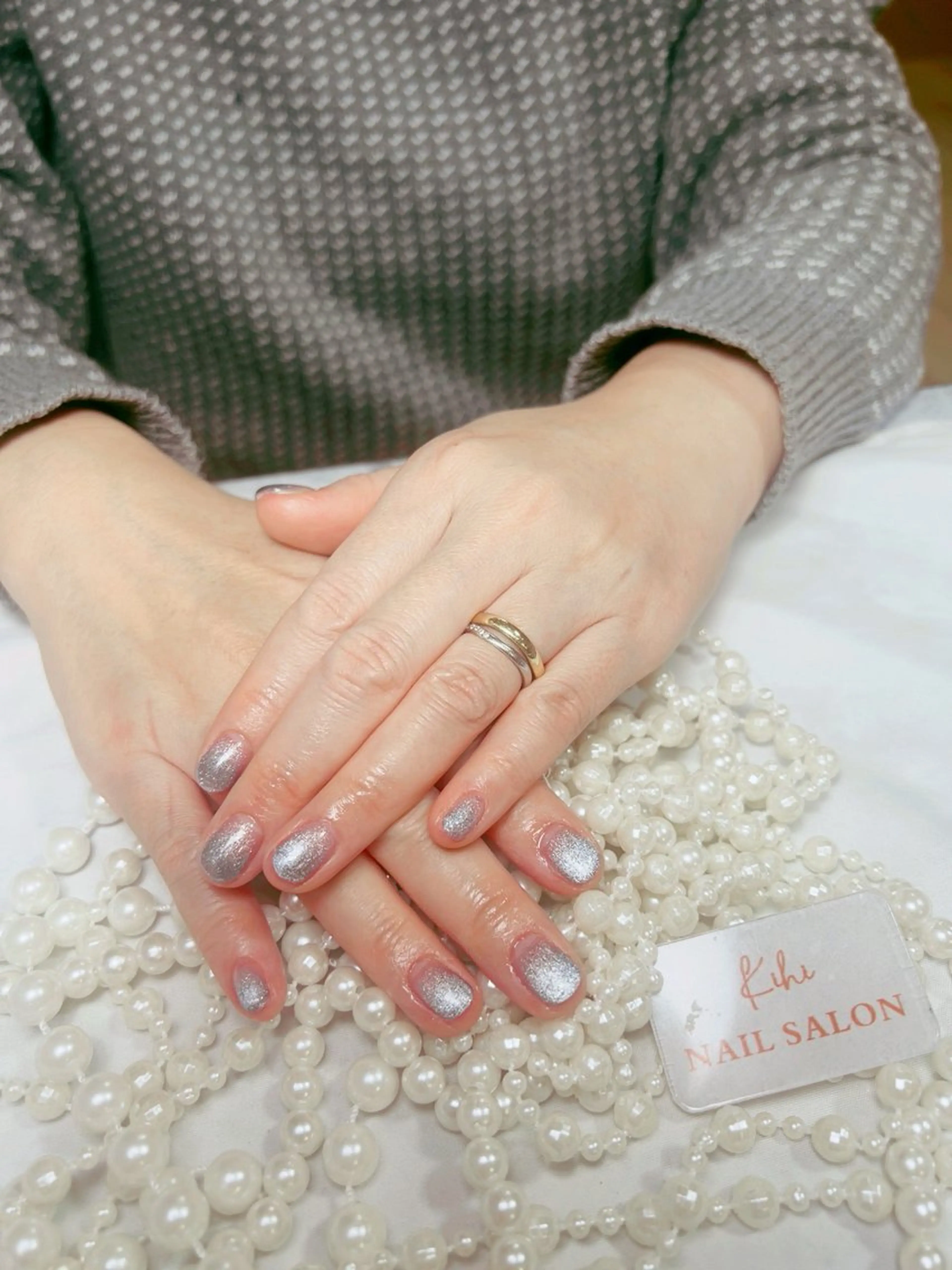 ネイル アートネイル フレンチネイル ジェルネイル グラデーション 韓国ネイル 村中 ハナのネイルデザイン