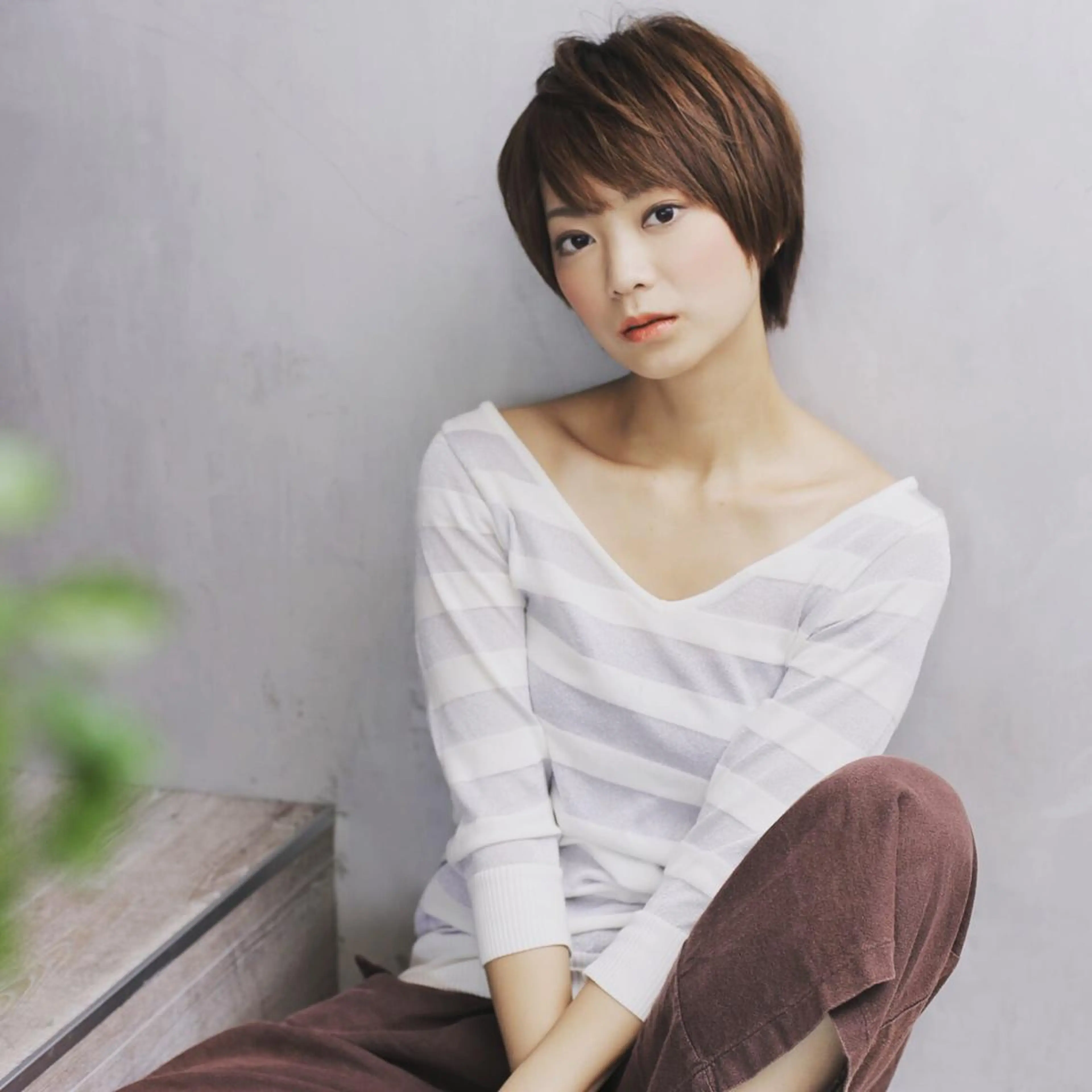 ショート カラー youres hair 新宿三丁目所属・髪質改善カラー、美髪 トリートメント専門のヘアスタイル