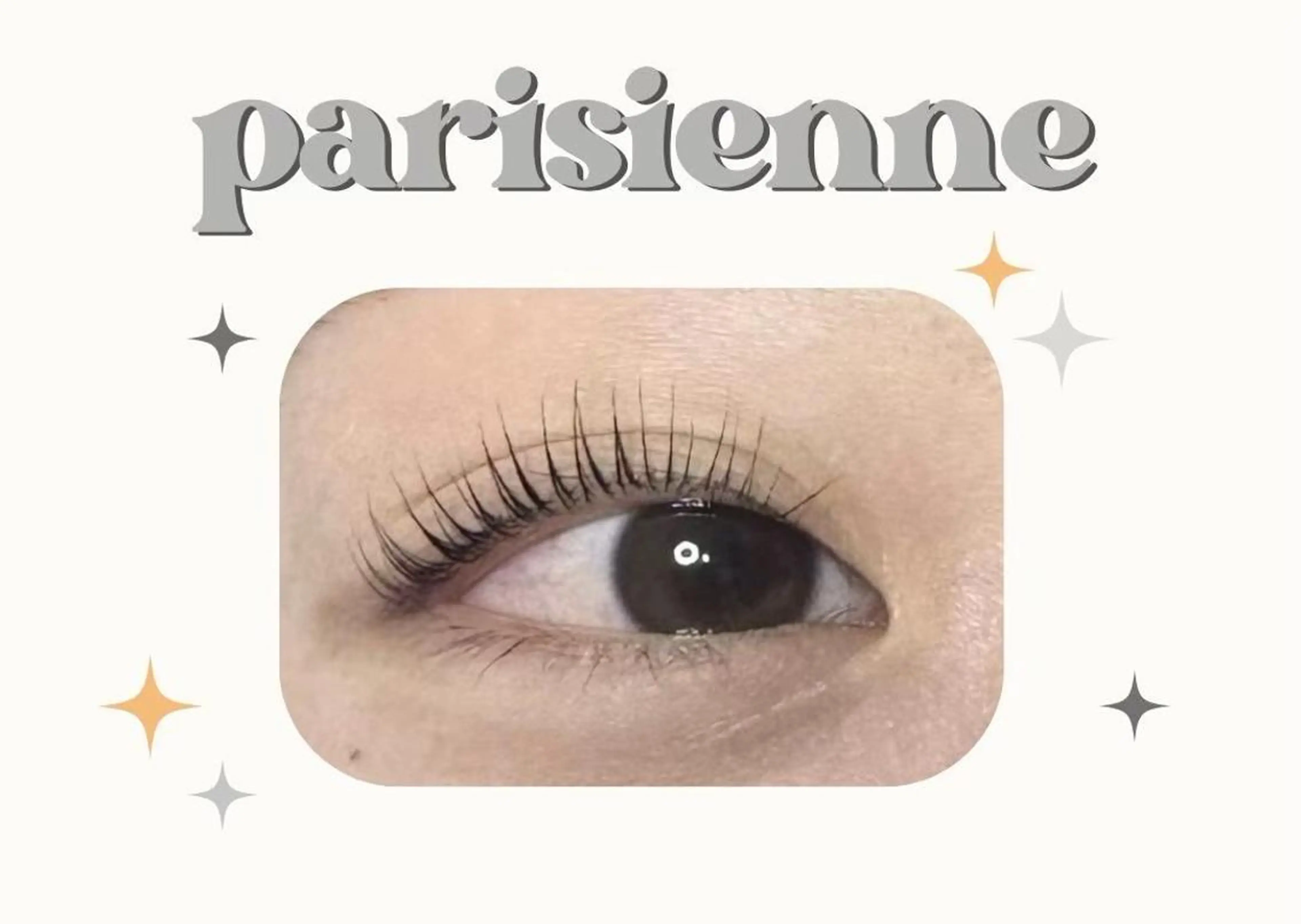 マツエク・マツパ パリジェンヌラッシュリフト Beauty eyelash茨木店のマツエク・マツパデザイン