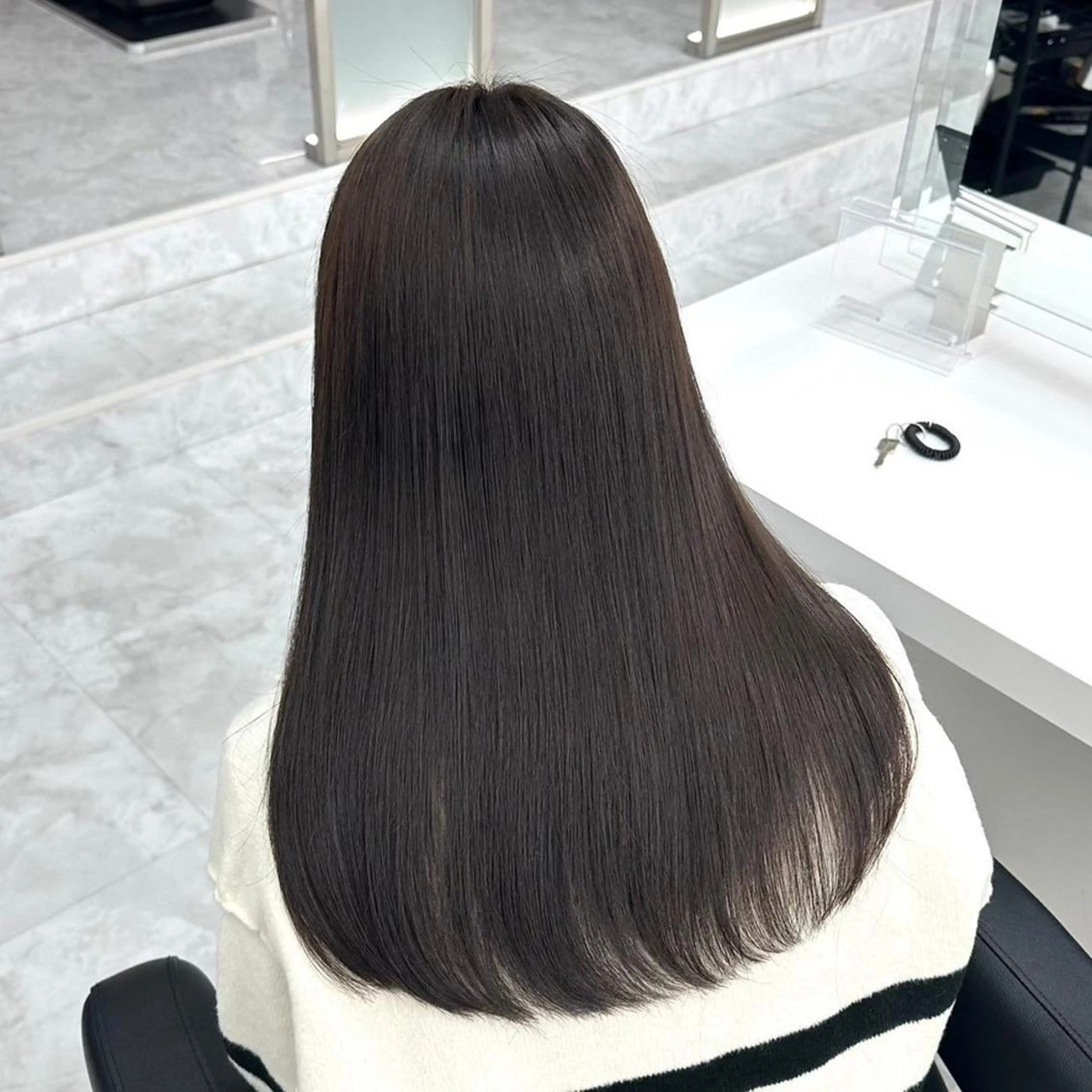 カラー 🎀春色韓国ヘア❤︎ THEATER🎀のヘアスタイル