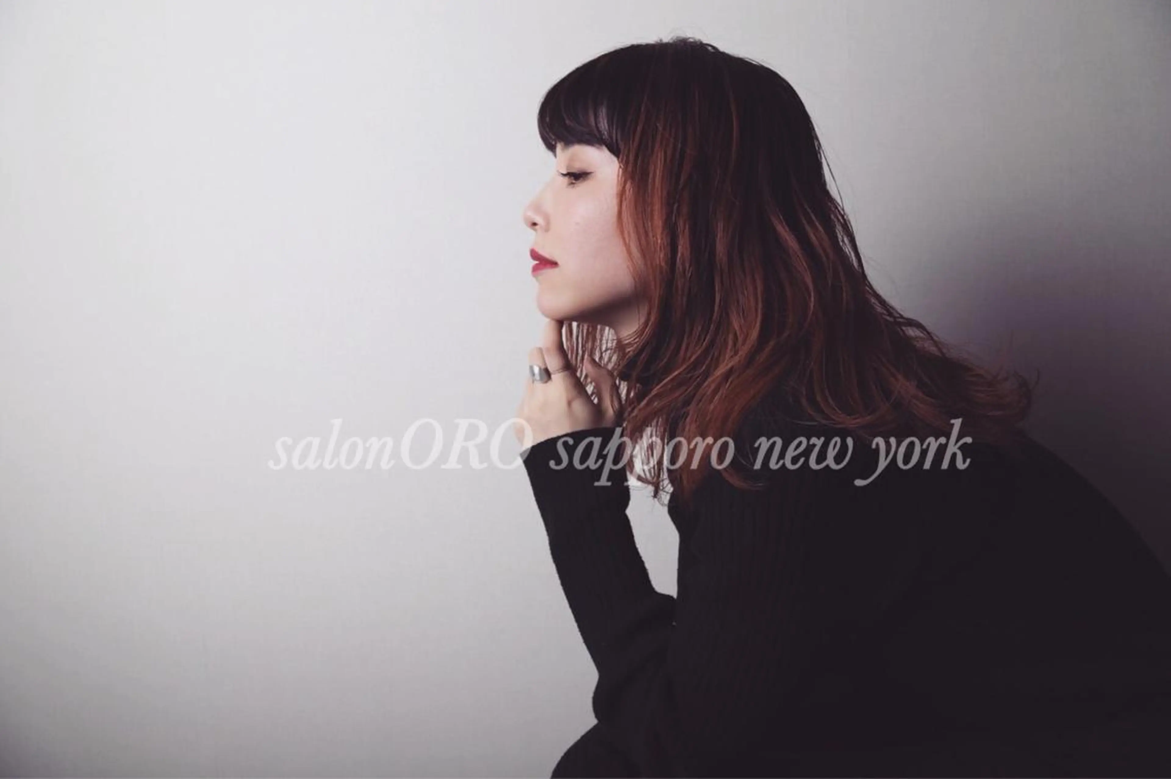 セミロング カラー ブリーチ グラデーションカラー トリートメント toiro by lien hair atelier所属・池田 真由美のヘアスタイル