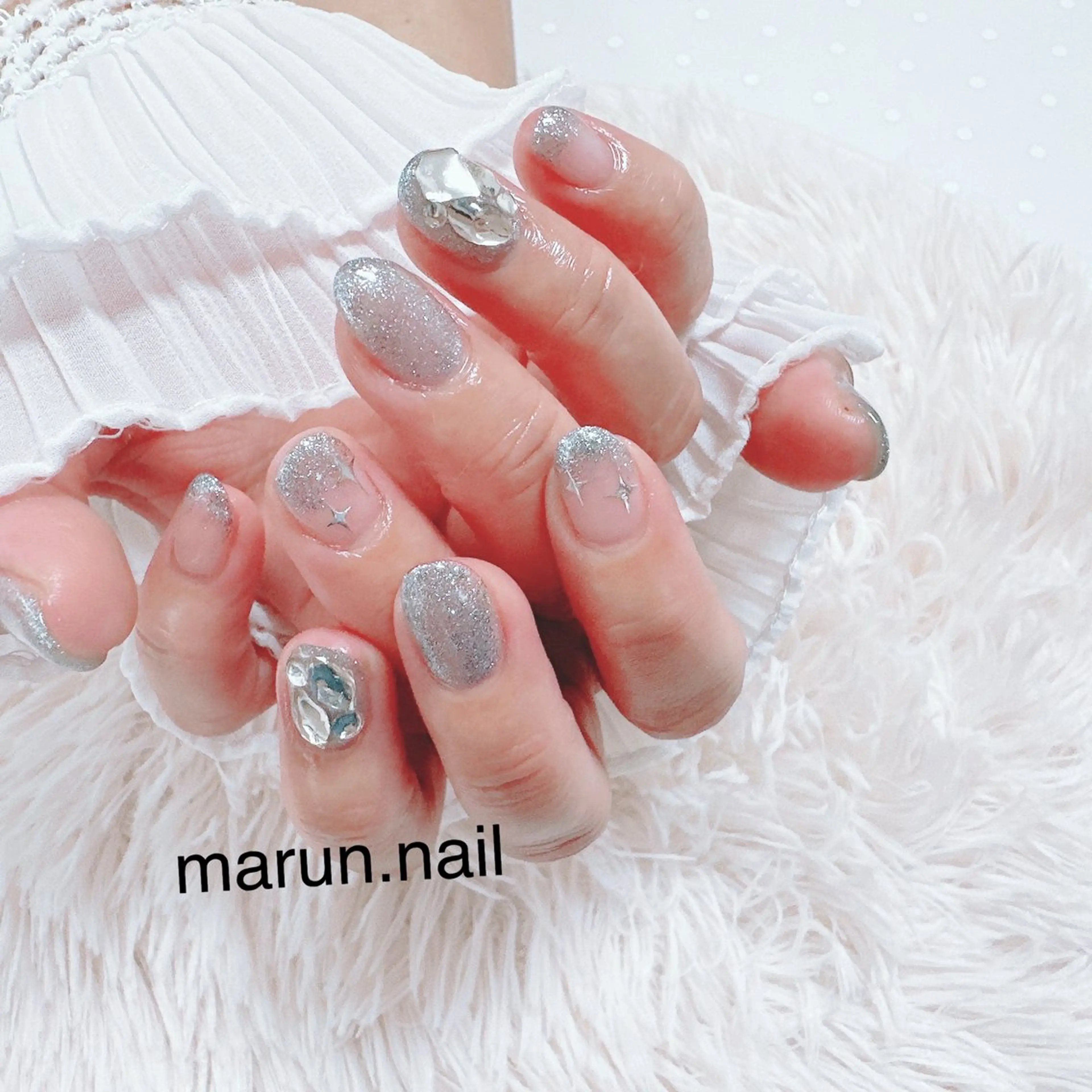 ネイル ハンドネイル marun._ megumi.のネイルデザイン