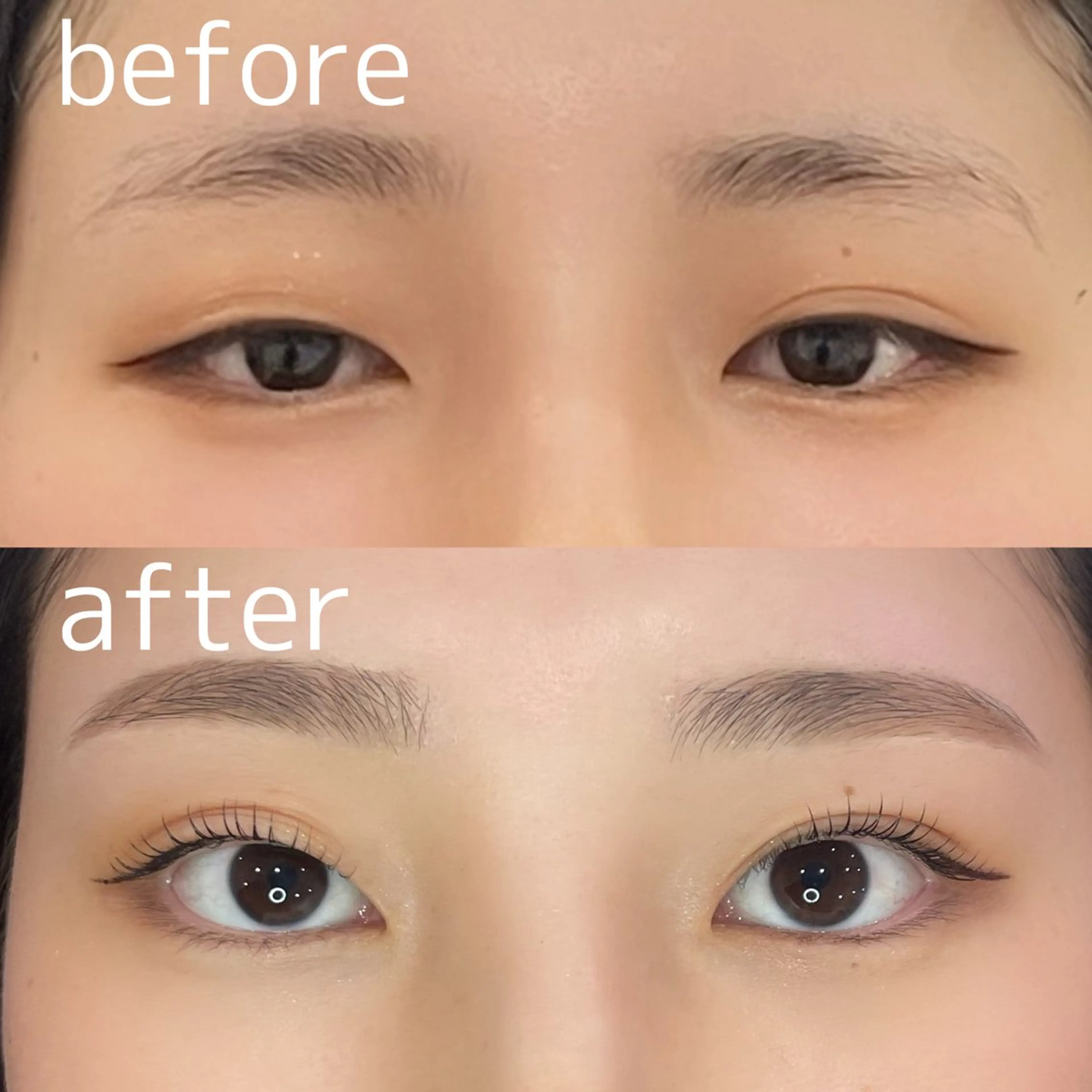 マツエク・マツパ アイブロウ マツパ アイラッシュリゾートカハラ 国立店所属・Kahala 無料練習モデルのマツエク・マツパデザイン