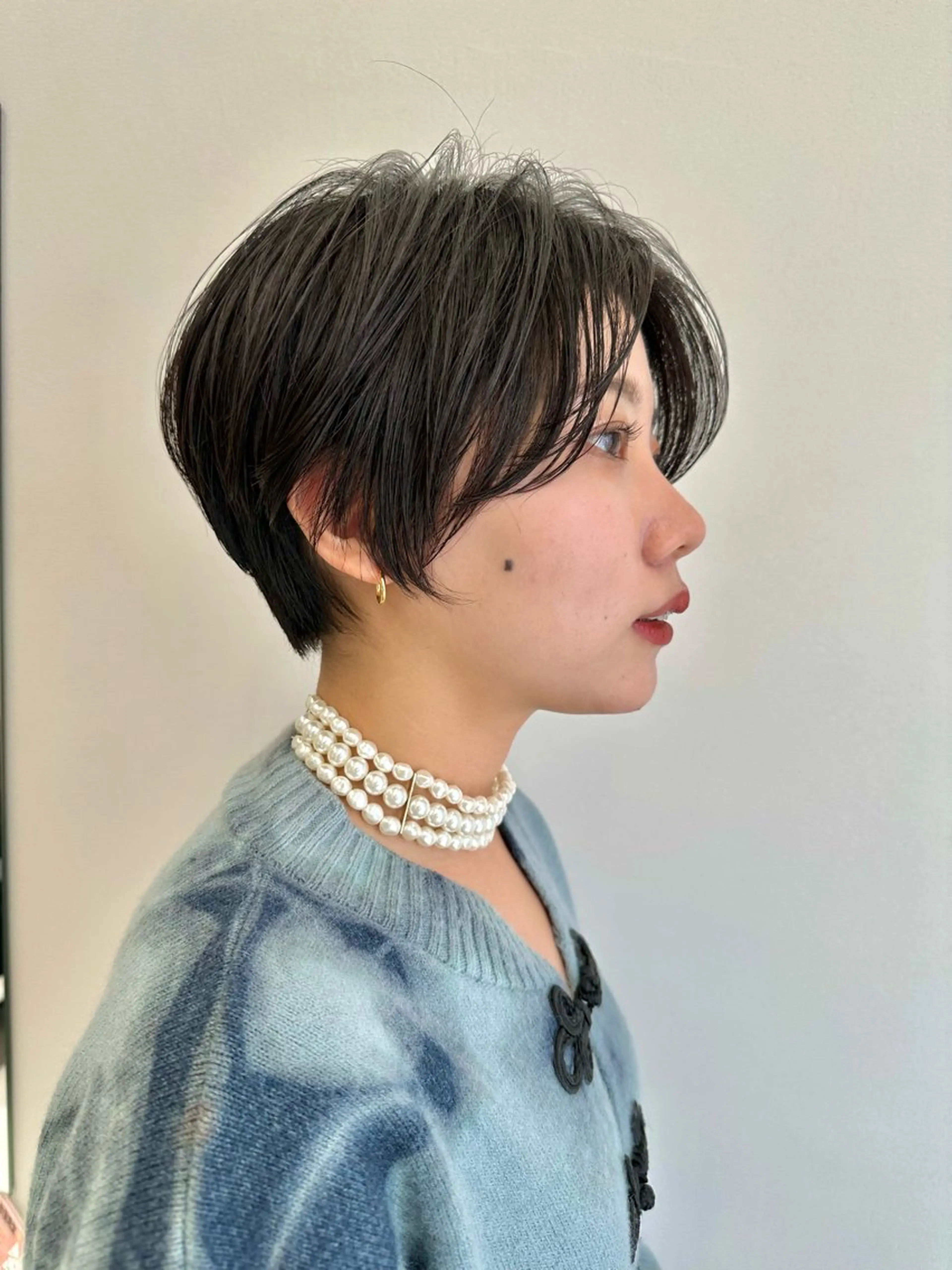 ショート ハンサムショート ショートヘア カット ヘアカラー 園冬稀/メンズカット /メンズパーマのヘアスタイル