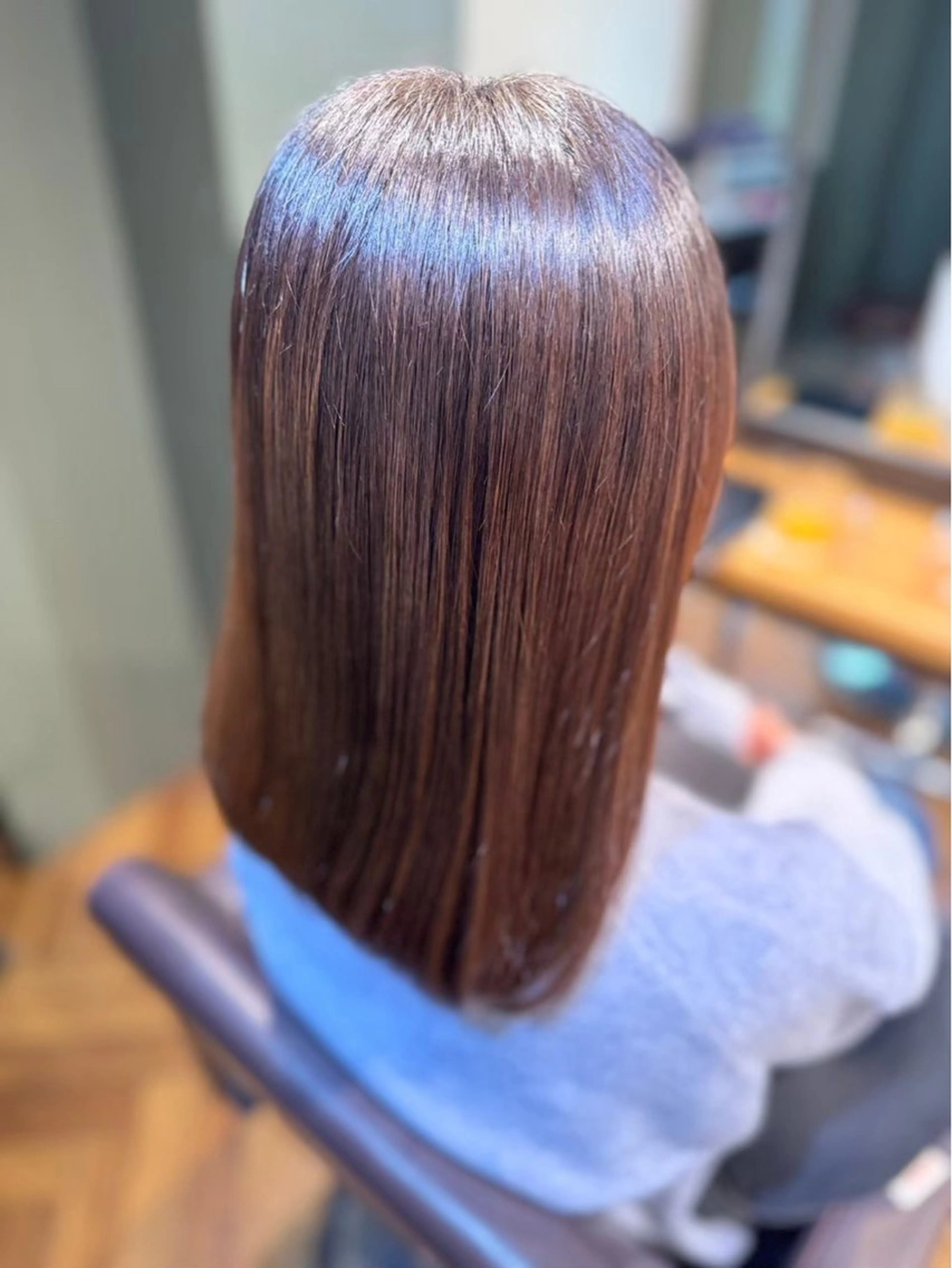 ロング カラー 髪質改善ヘアエステ AInoa RUANA 青山所属・✨️髪質改善 ミヤケのヘアスタイル