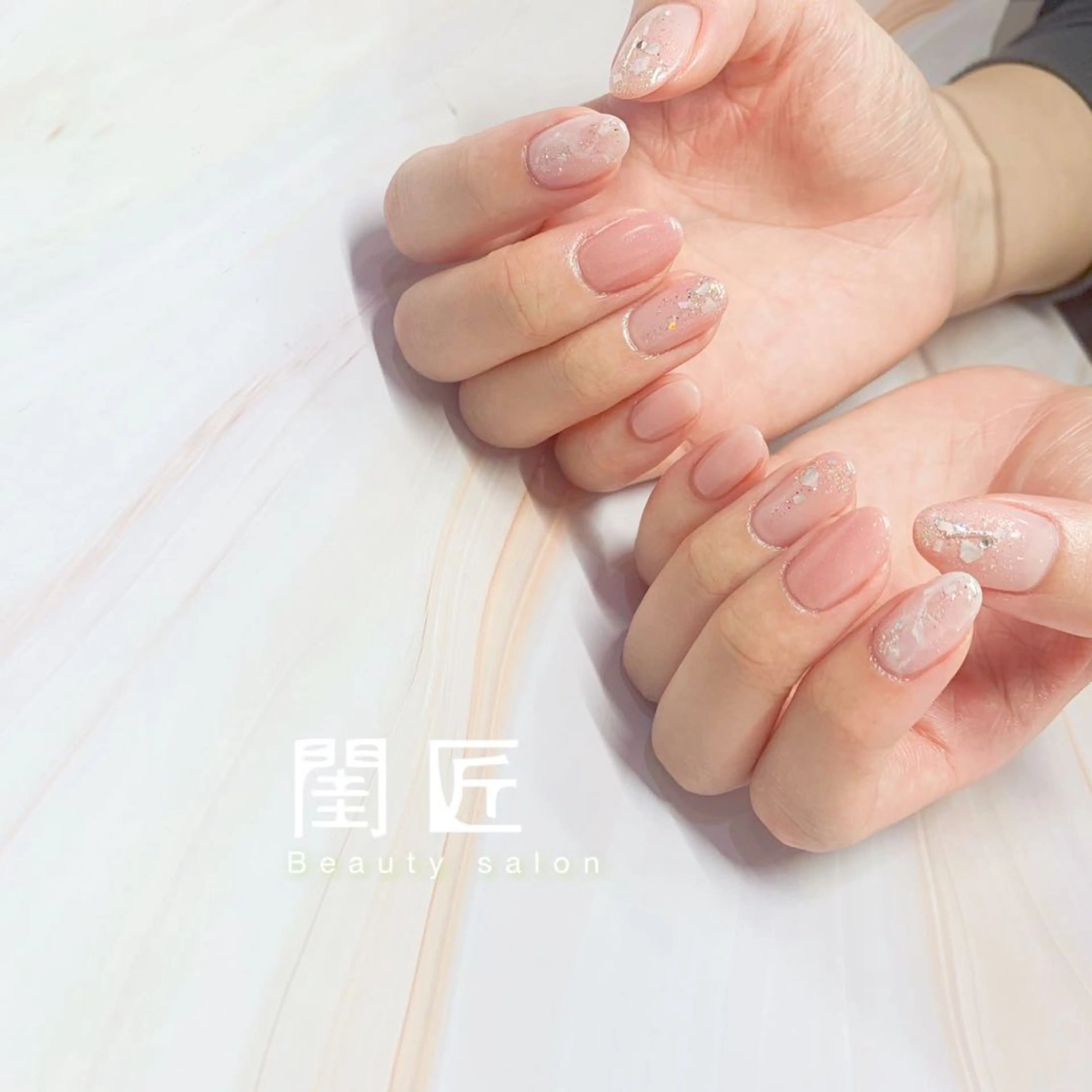 ネイル シンプルネイル 閨匠ビューティサロン 新橋店のネイルデザイン