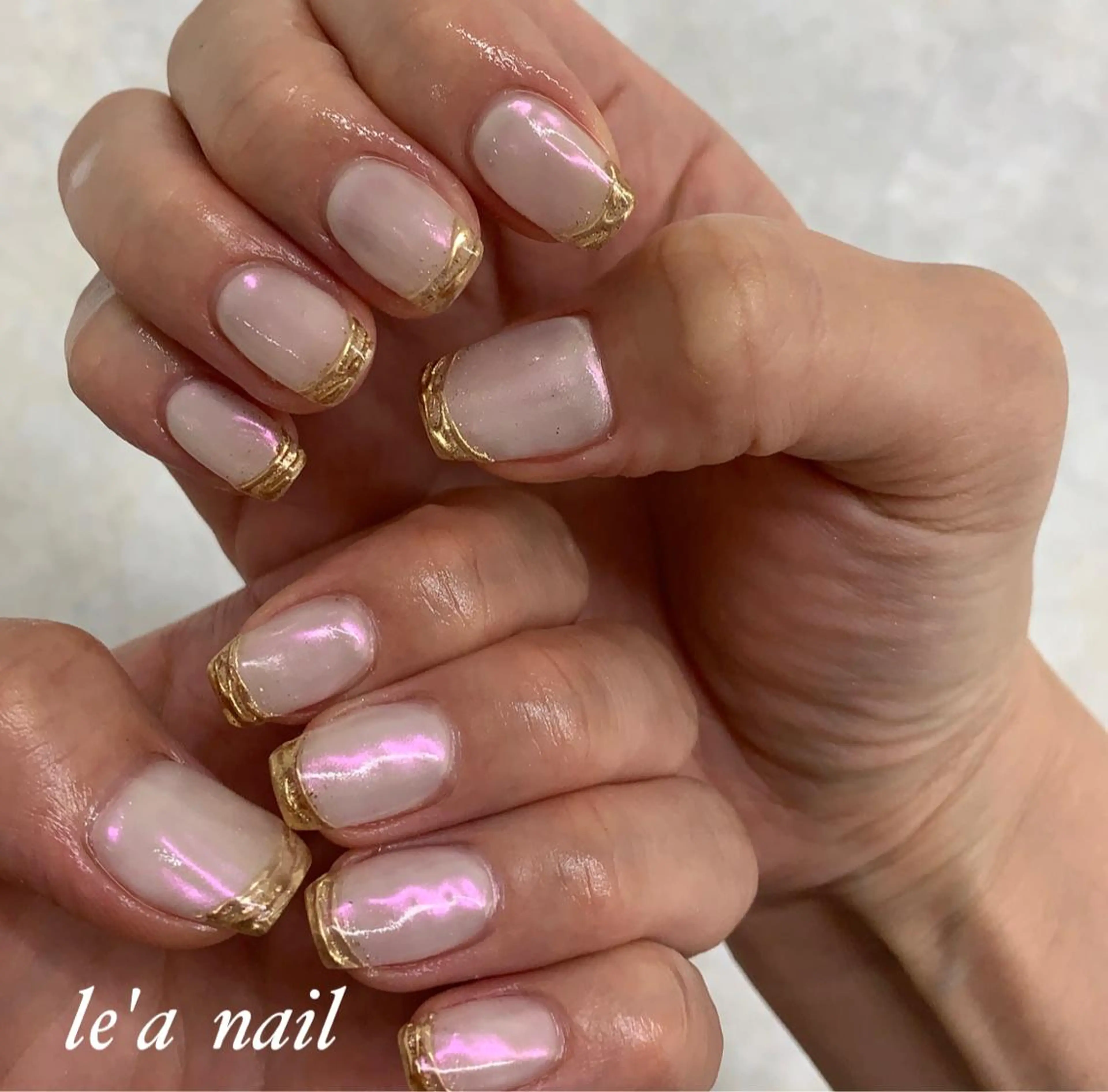 ネイル アートネイル オーロラネイル フレンチネイル ミラーネイル ニュアンスネイル pu muのネイルデザイン