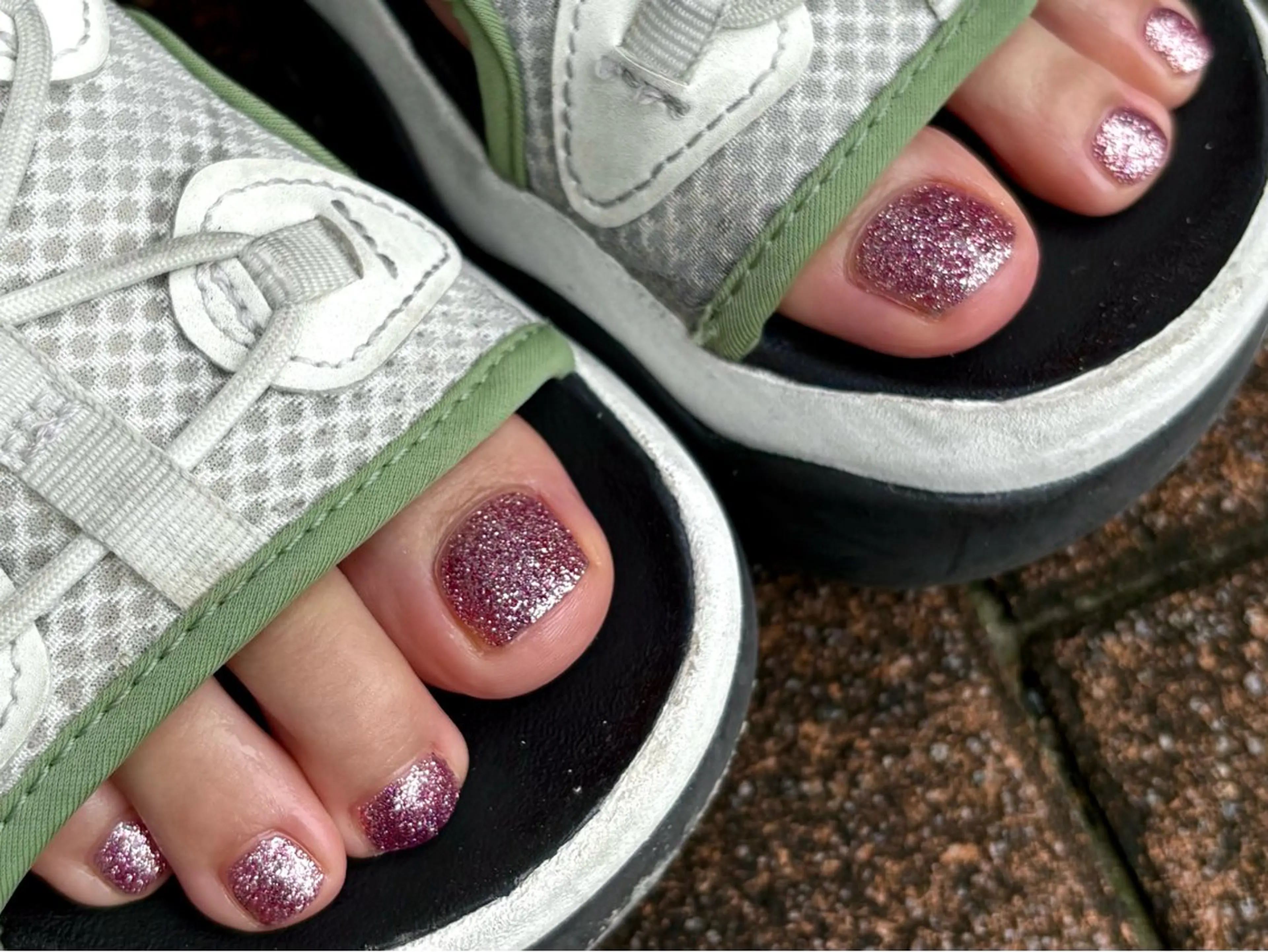 ネイル フラッシュネイル ワンカラーネイル kupu所属・ネイルサロン kupuのネイルデザイン