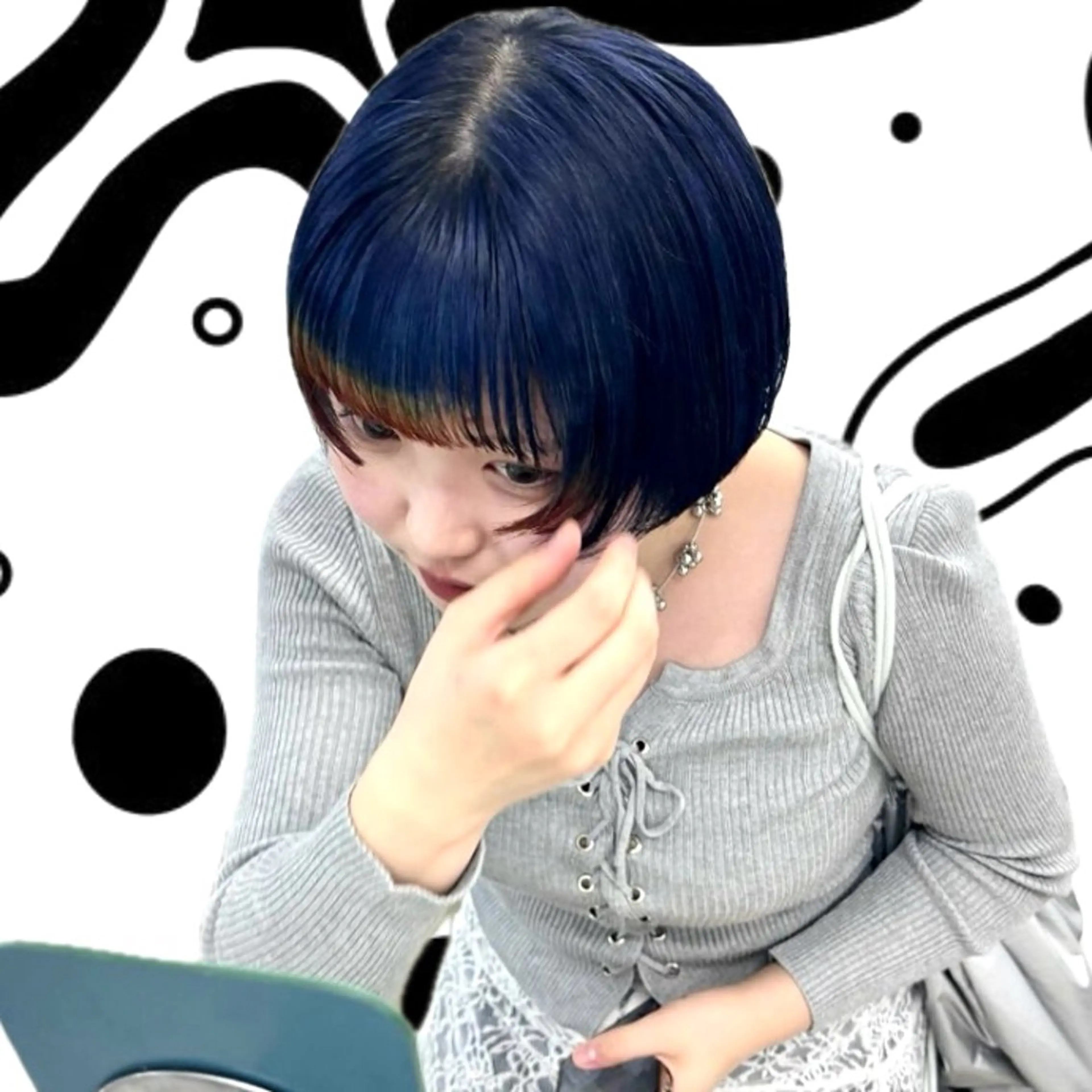 ショート カラー ヘアカラー トリートメント hair salon　丹tan所属・Rena✴︎トレンド ×スタンダードMIXのヘアスタイル