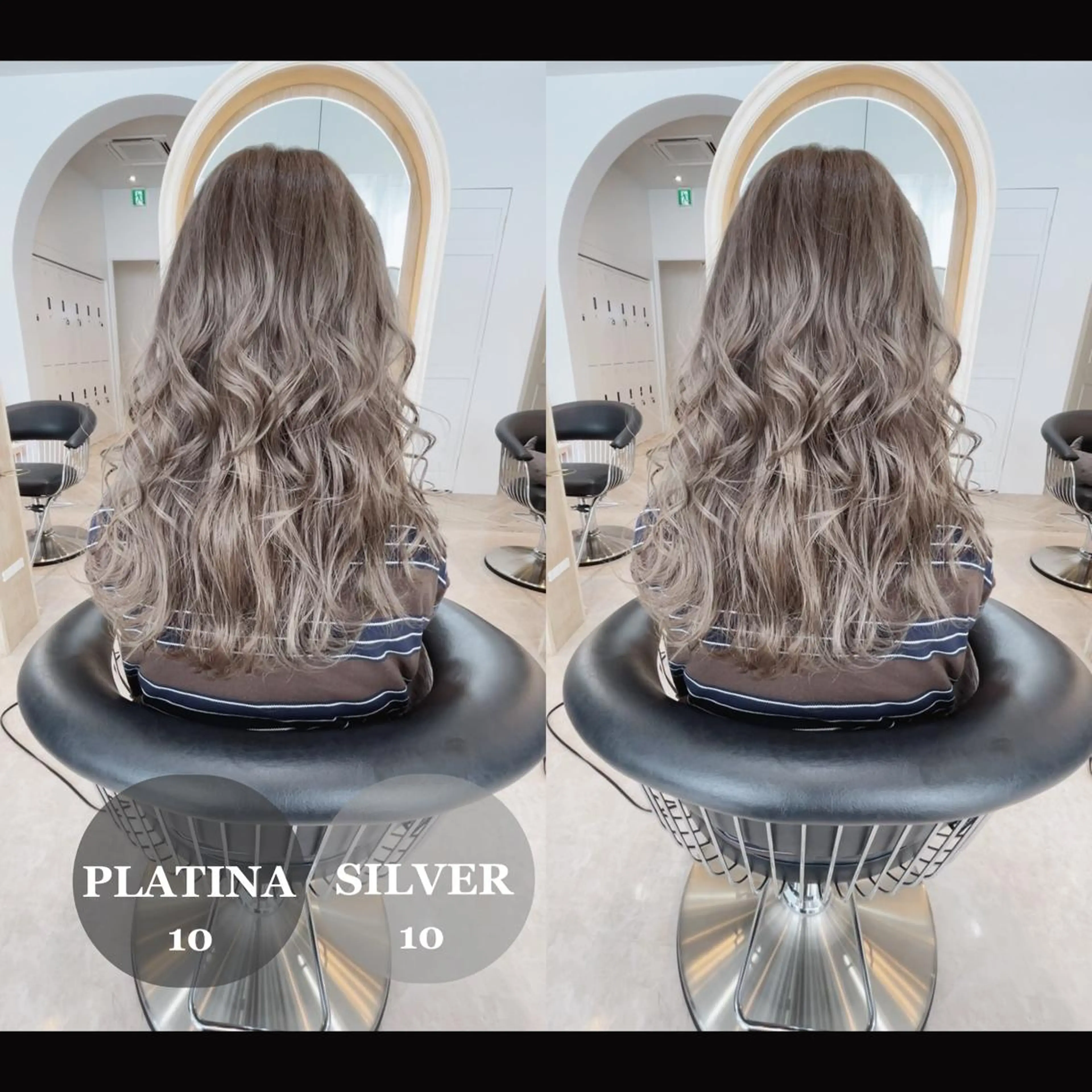 ミディアム カラー シルバー youres  hair所属・佐々木 裕一のヘアスタイル