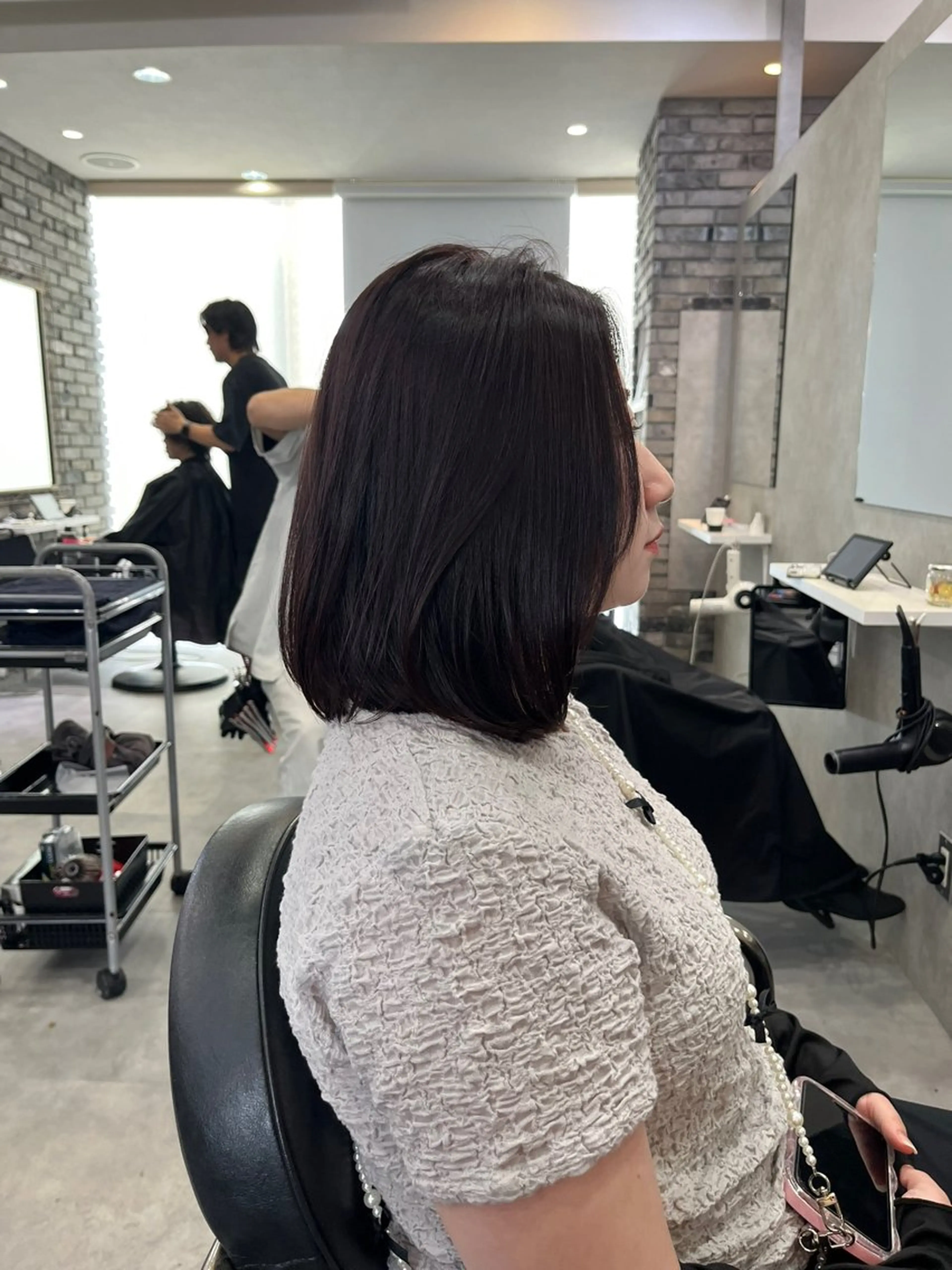 ショート カラー ロエ平尾山荘所属・ショート/ハイライト /平尾/薬院/綜一郎のヘアスタイル