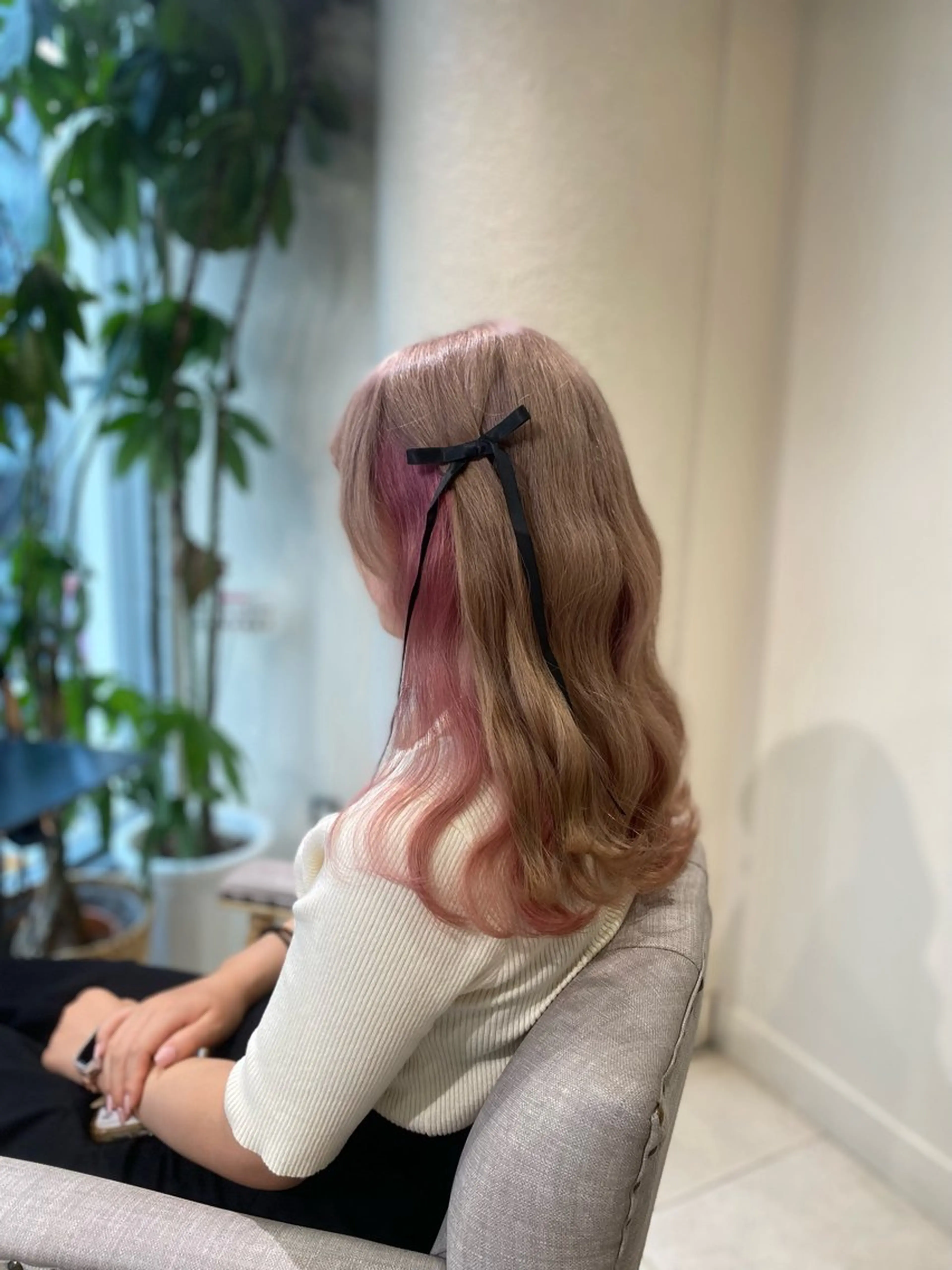 カラー ハイトーン✨艶髪💘 💘 AYANO💘のヘアスタイル