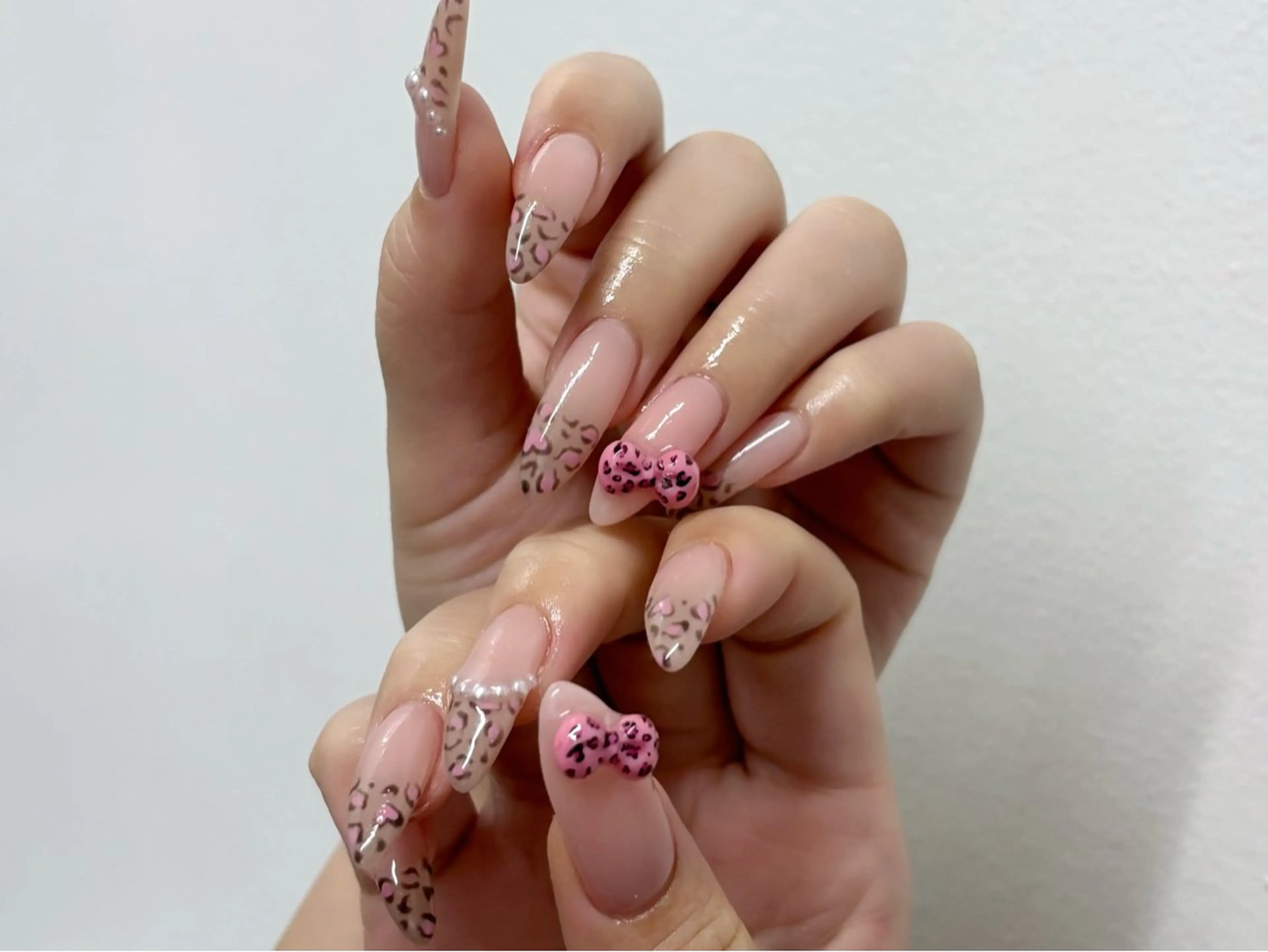 ネイル ハンドネイル rina ニュアンス♡ワンホンのネイルデザイン