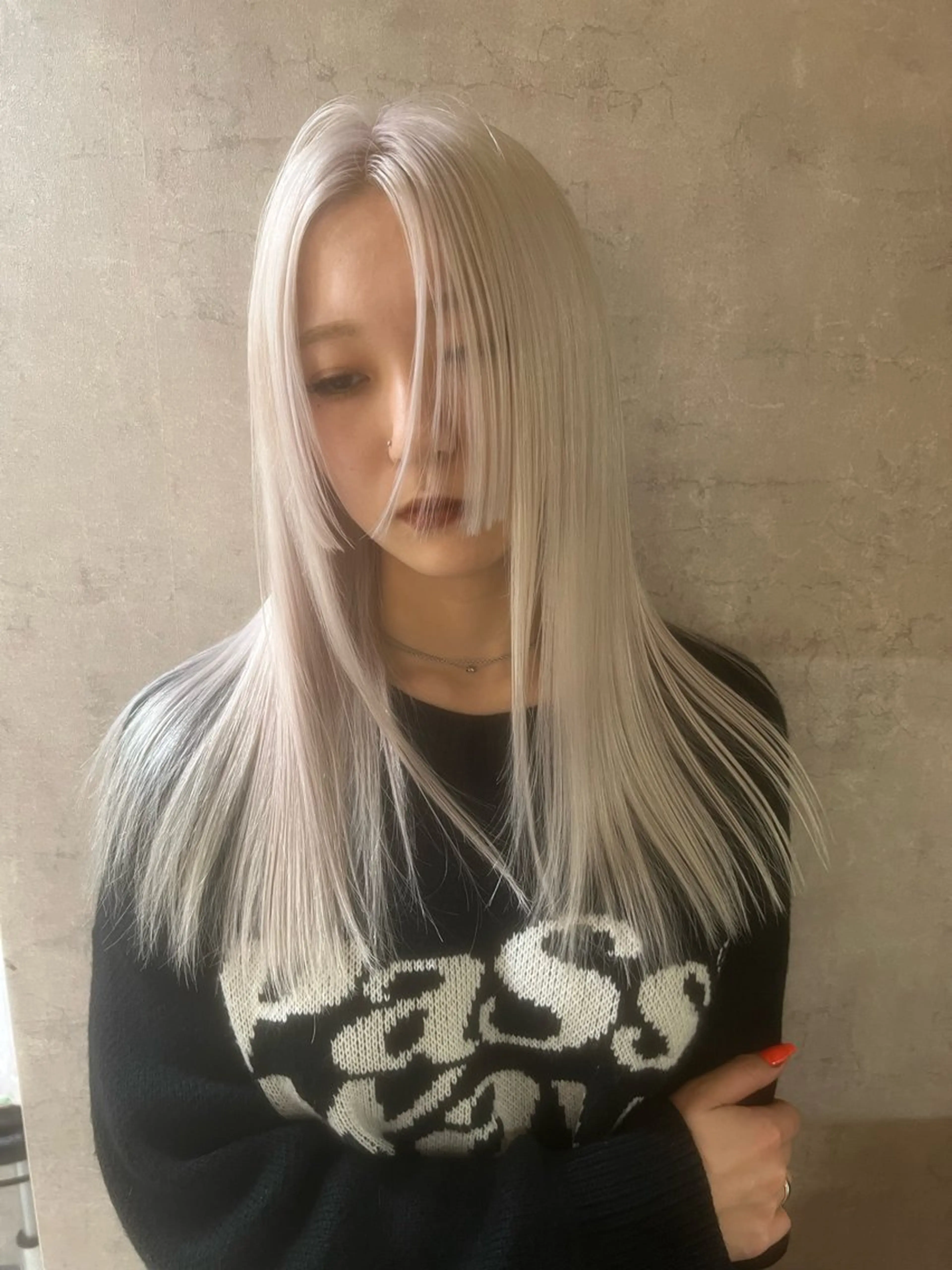 【学生限定】カット＋ケアブリーチ＋カラーの写真