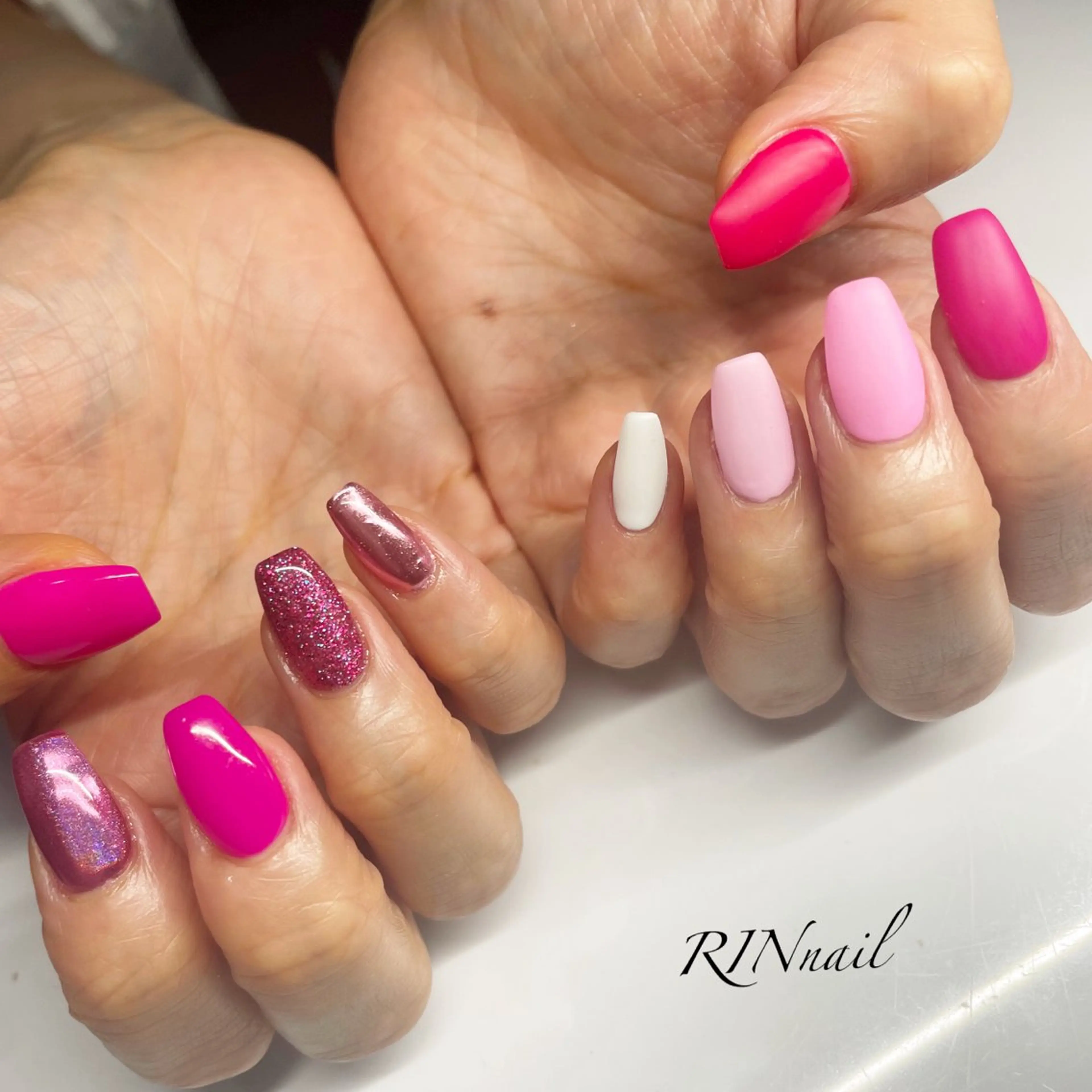 ネイル ハンドネイル ハンドケア RIN HOMEnailのネイルデザイン