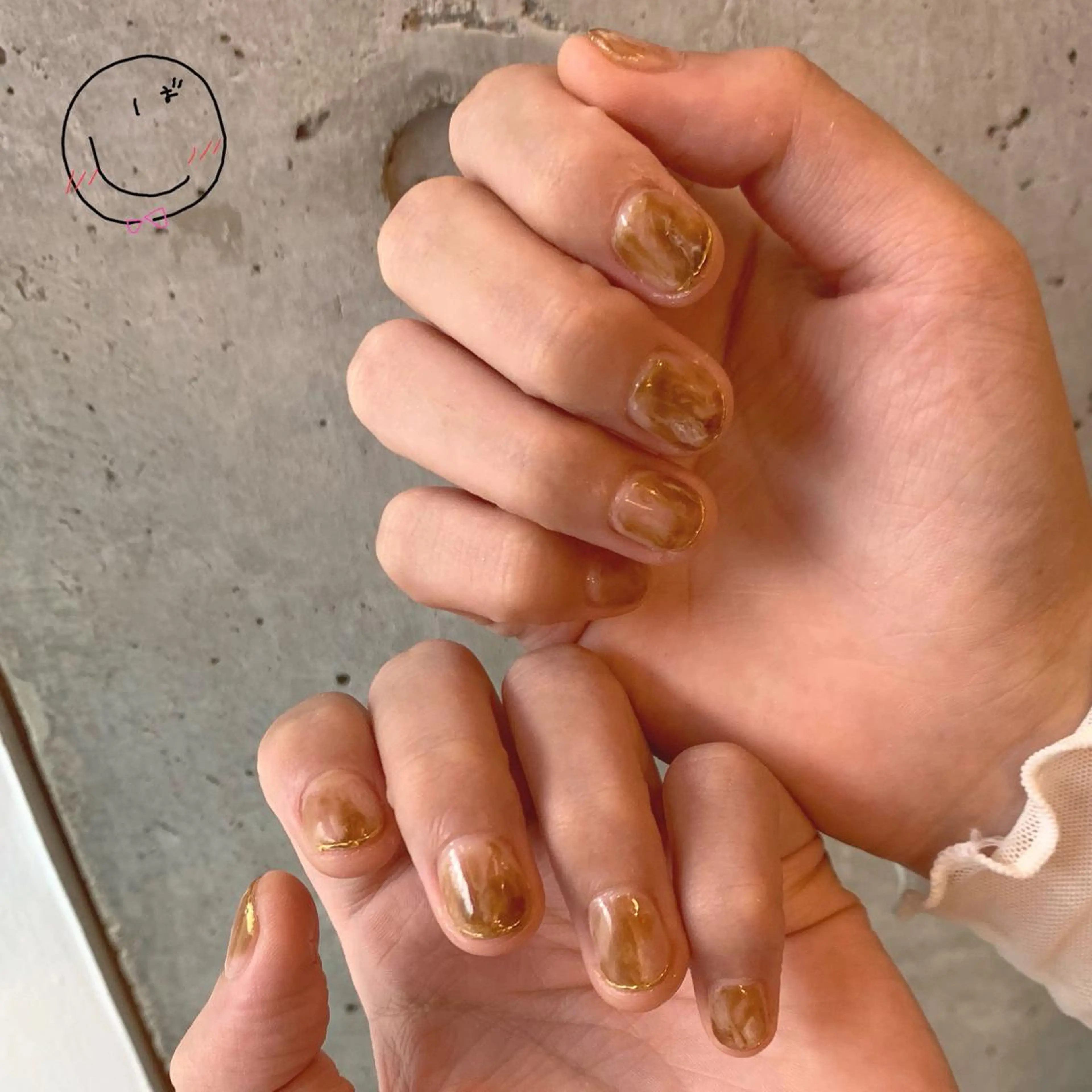 ネイル フットネイル ジェルネイル ニュアンスネイル ワンカラーネイル ホワイト chik所属・chik shibaのネイルデザイン