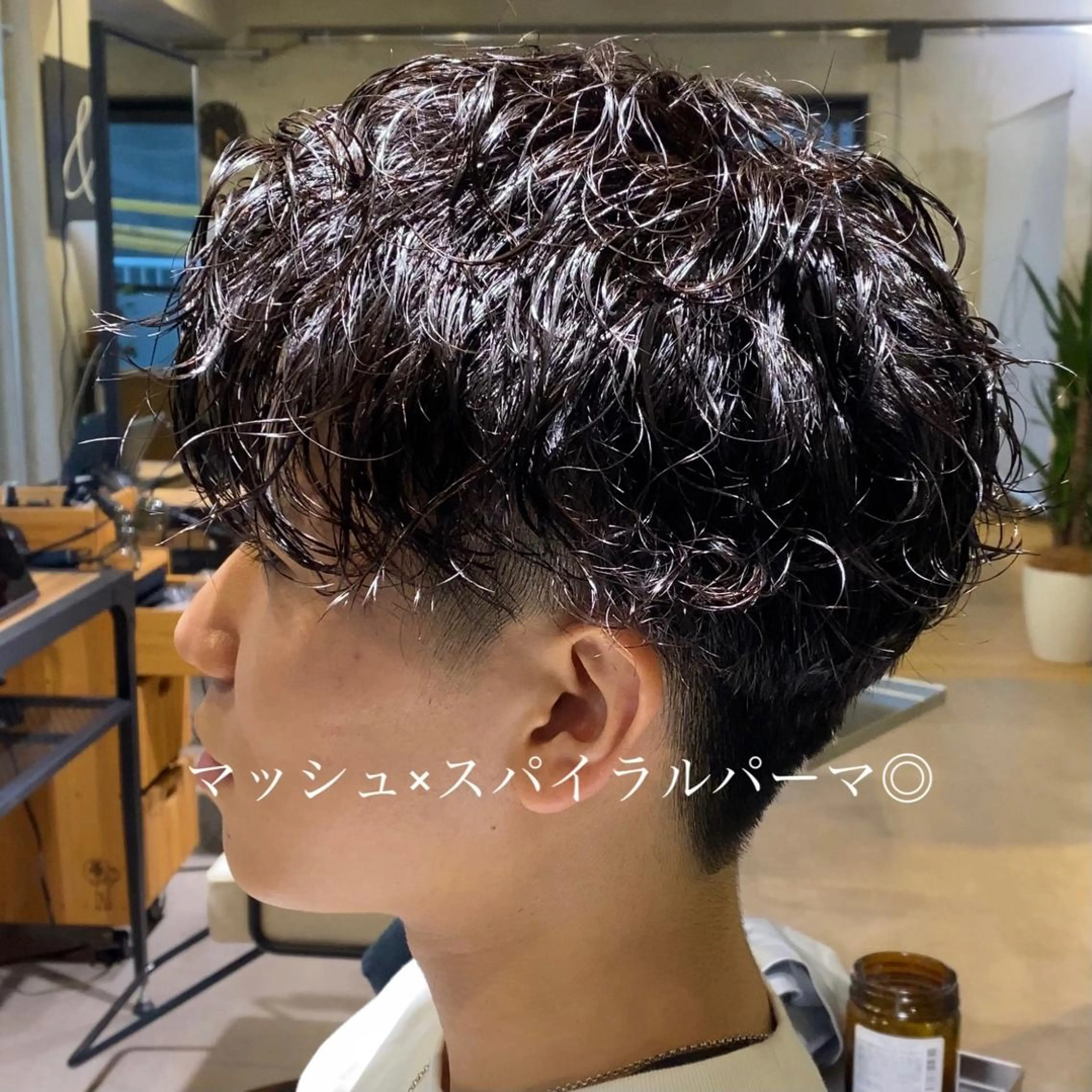 ショート パーマ メンズ ✂︎メンズ特化✂︎ 竹内貴則のヘアスタイル