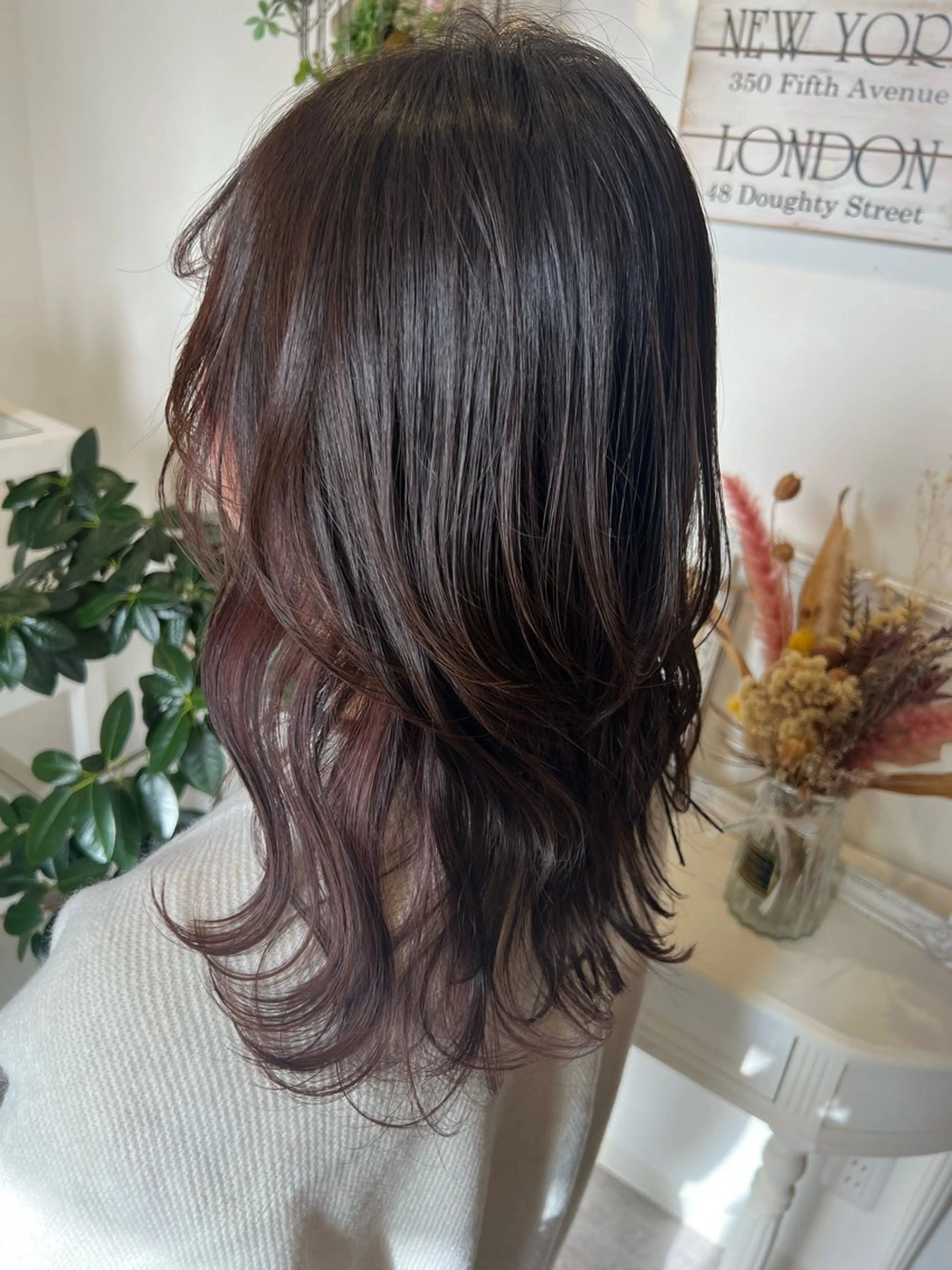 🫧カット&髪質改善アロマケアカラー🫧【特許取得のカラーでツヤツヤ潤いコース】🤍の写真