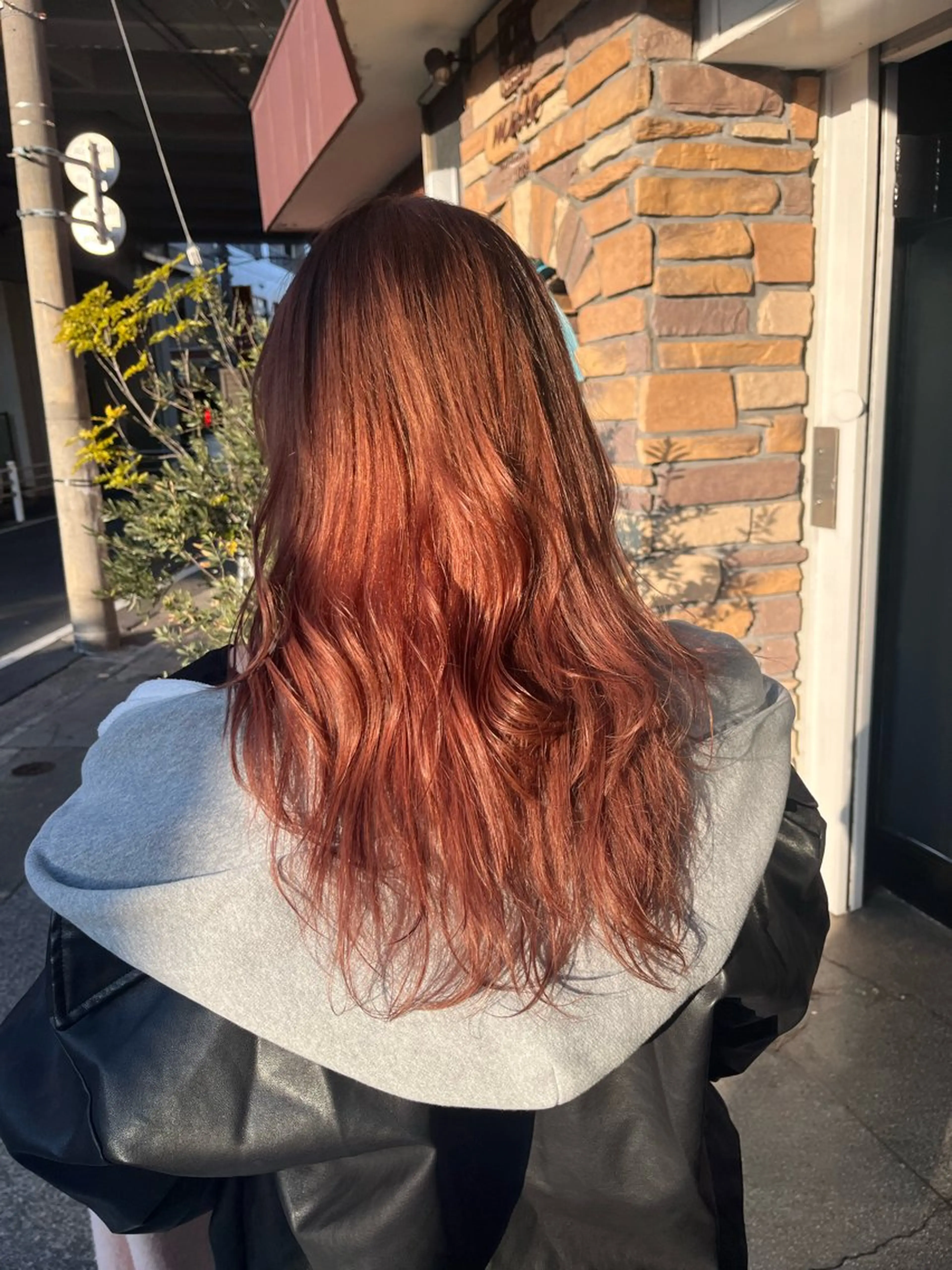 ロング カラー ベージュカラー ピンクカラー ピンクベージュ レイヤーカット 透明感カラー/パーマ 🌀アオノのヘアスタイル