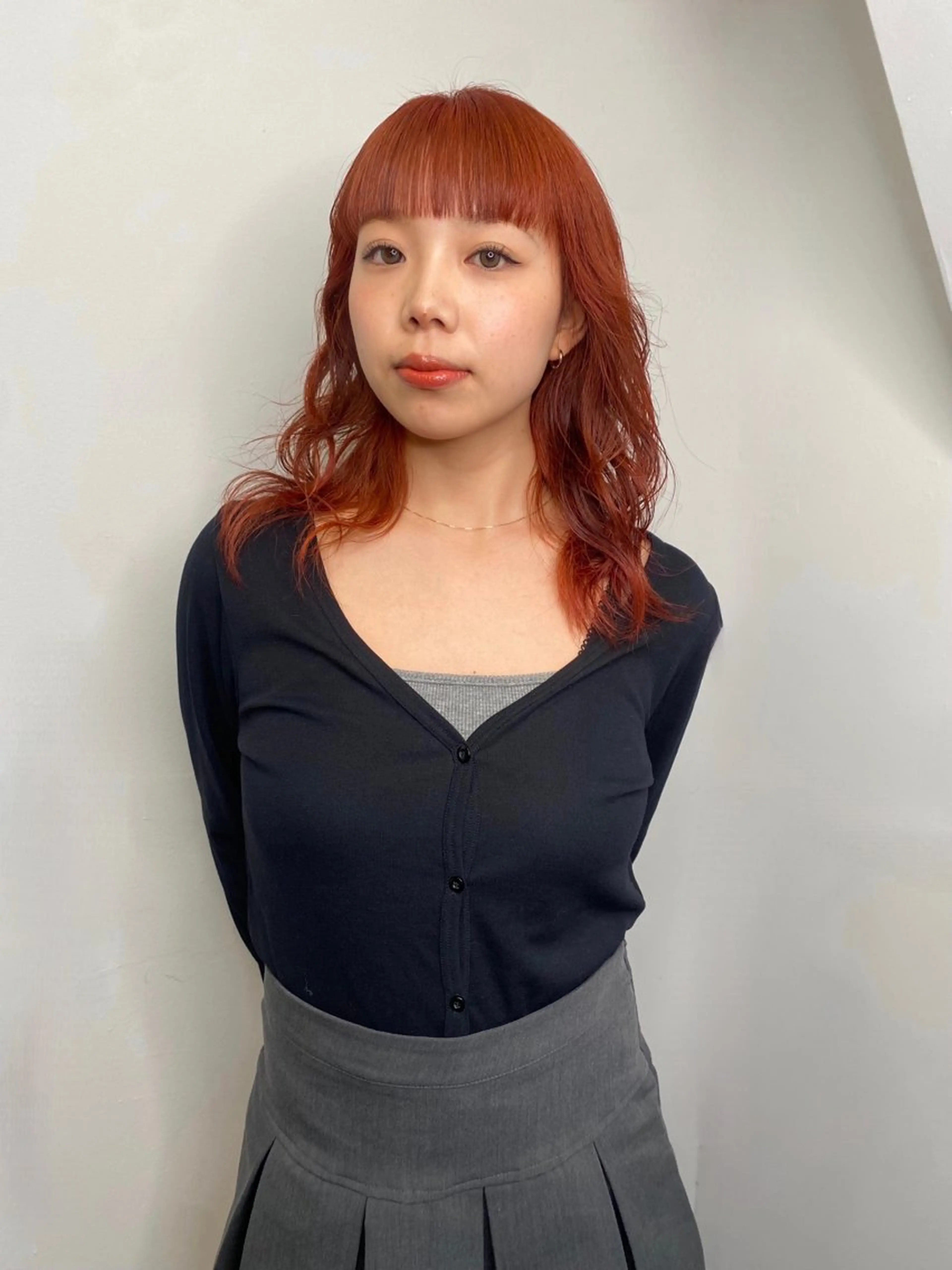 ミディアム カラー land所属・透明感カラー/レイヤ ー🌙Honokaのヘアスタイル