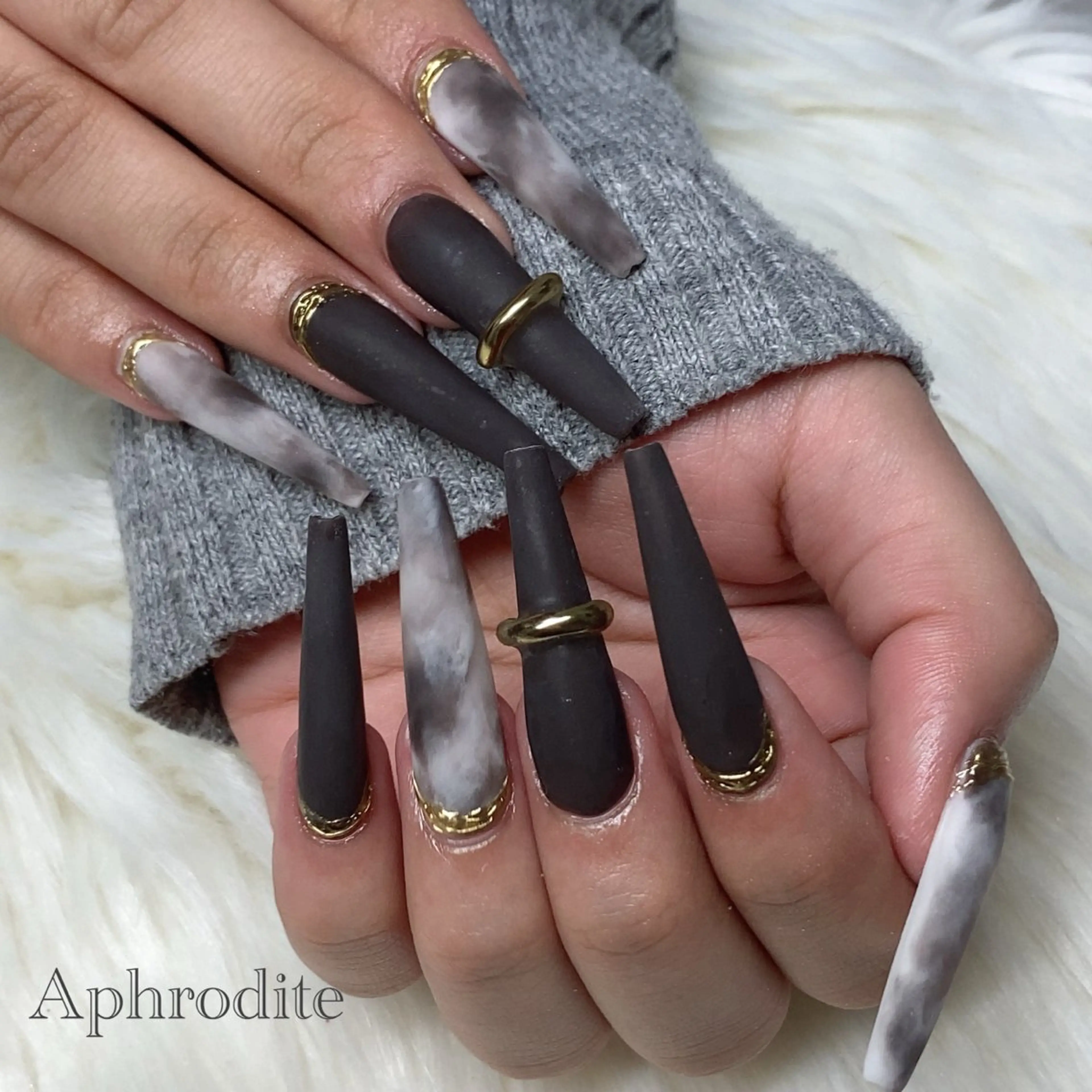 ネイル Aphrodite パラジェル認定サロンのネイルデザイン