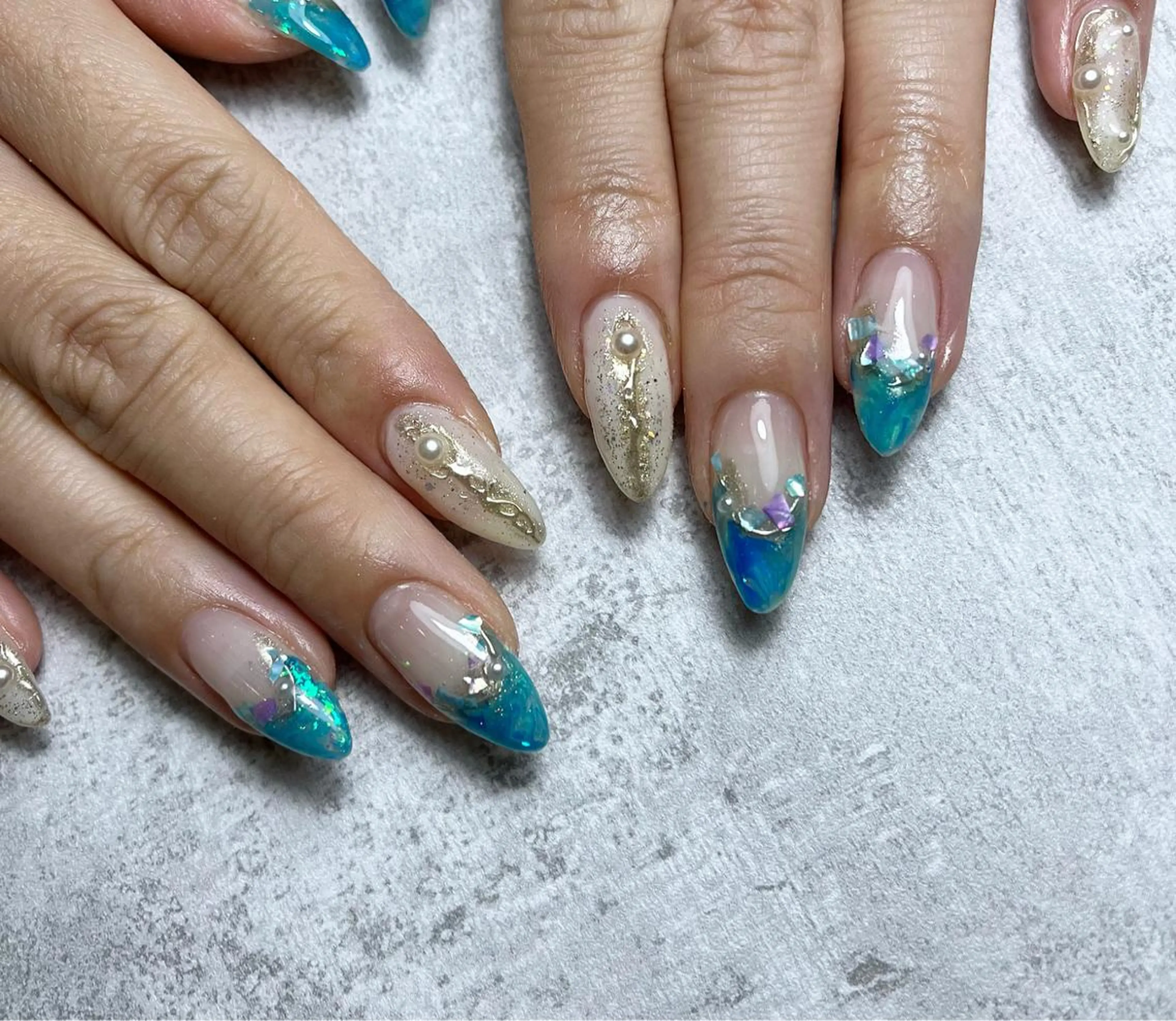 ネイル 夏ネイル #Amin所属・#Amin nail salonのネイルデザイン