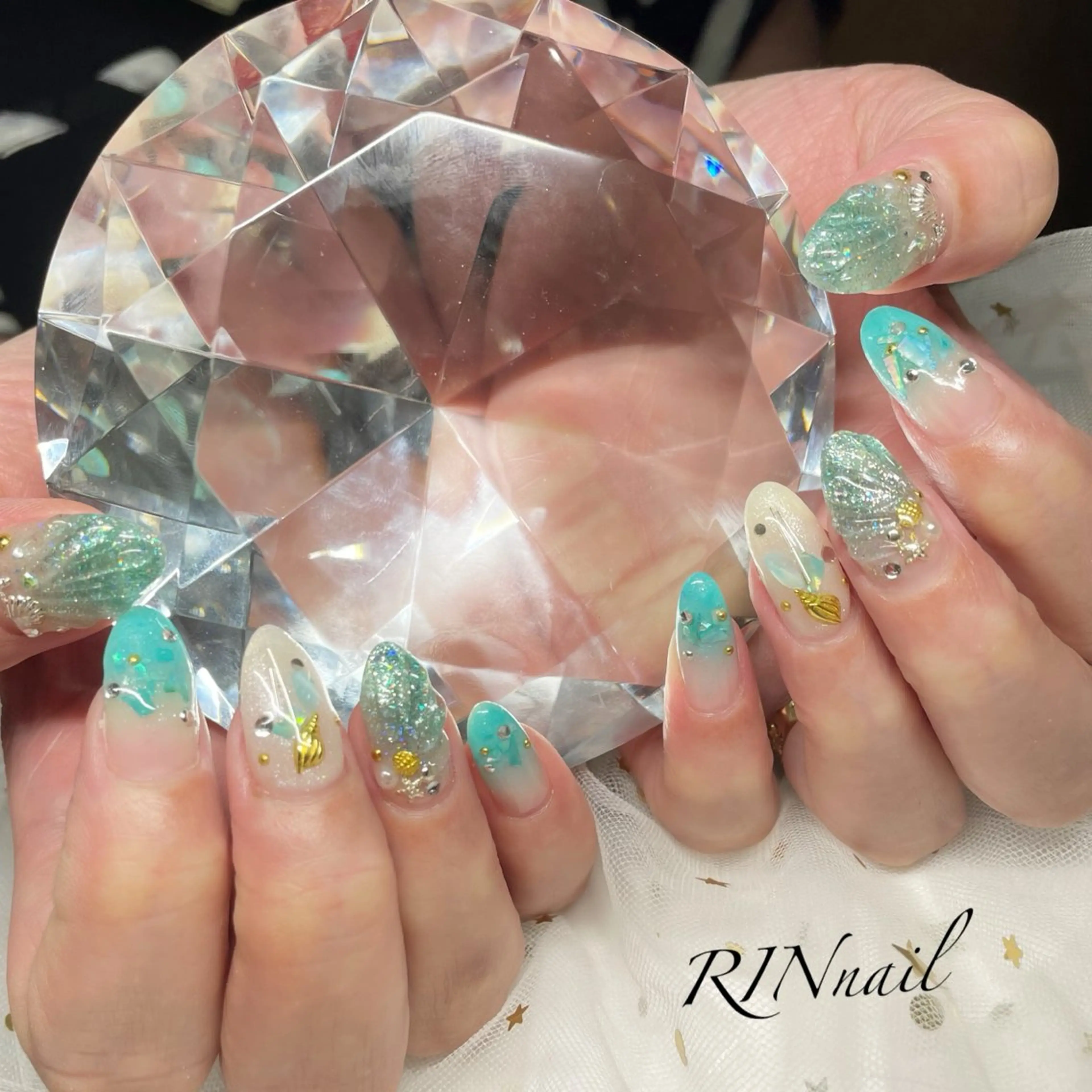 ネイル ハンドネイル ハンドケア RIN HOMEnailのネイルデザイン