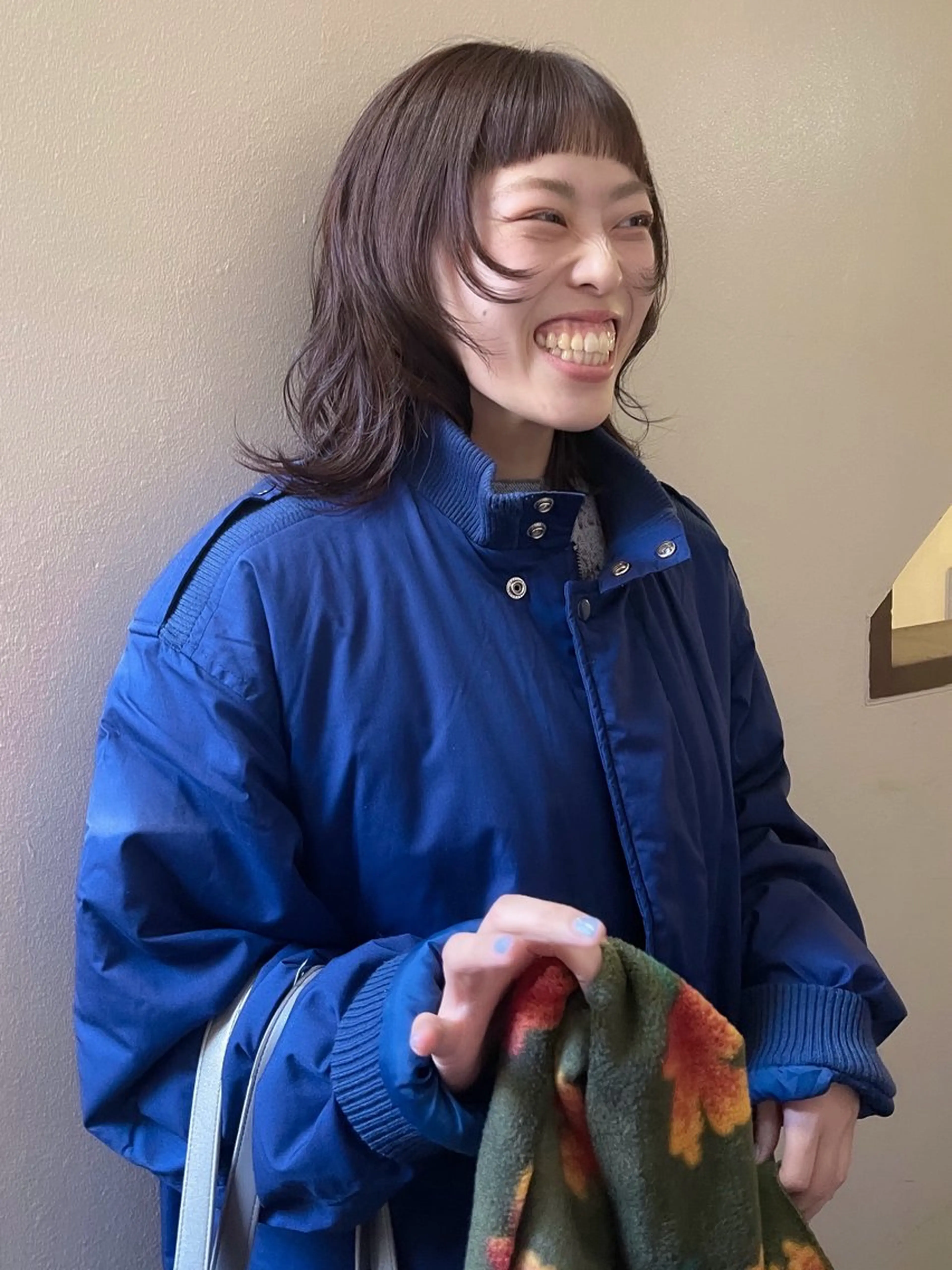 セミロング カラー カット ヘアカラー トリートメント ヘアセット 安部佑哉/ハイトーン /レイヤー/グランジのヘアスタイル