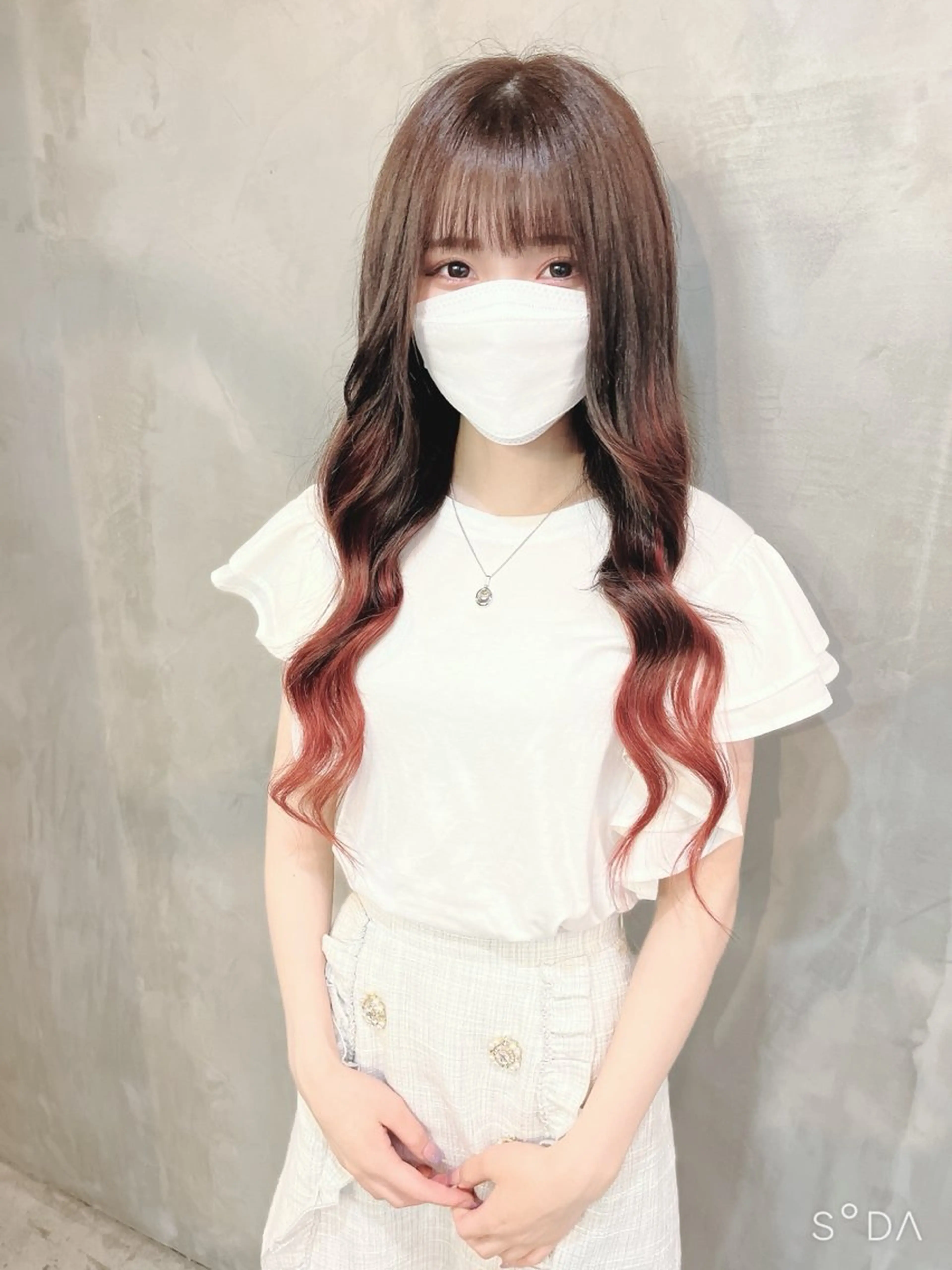 ロング αito新宿 カットモデル募集のヘアスタイル