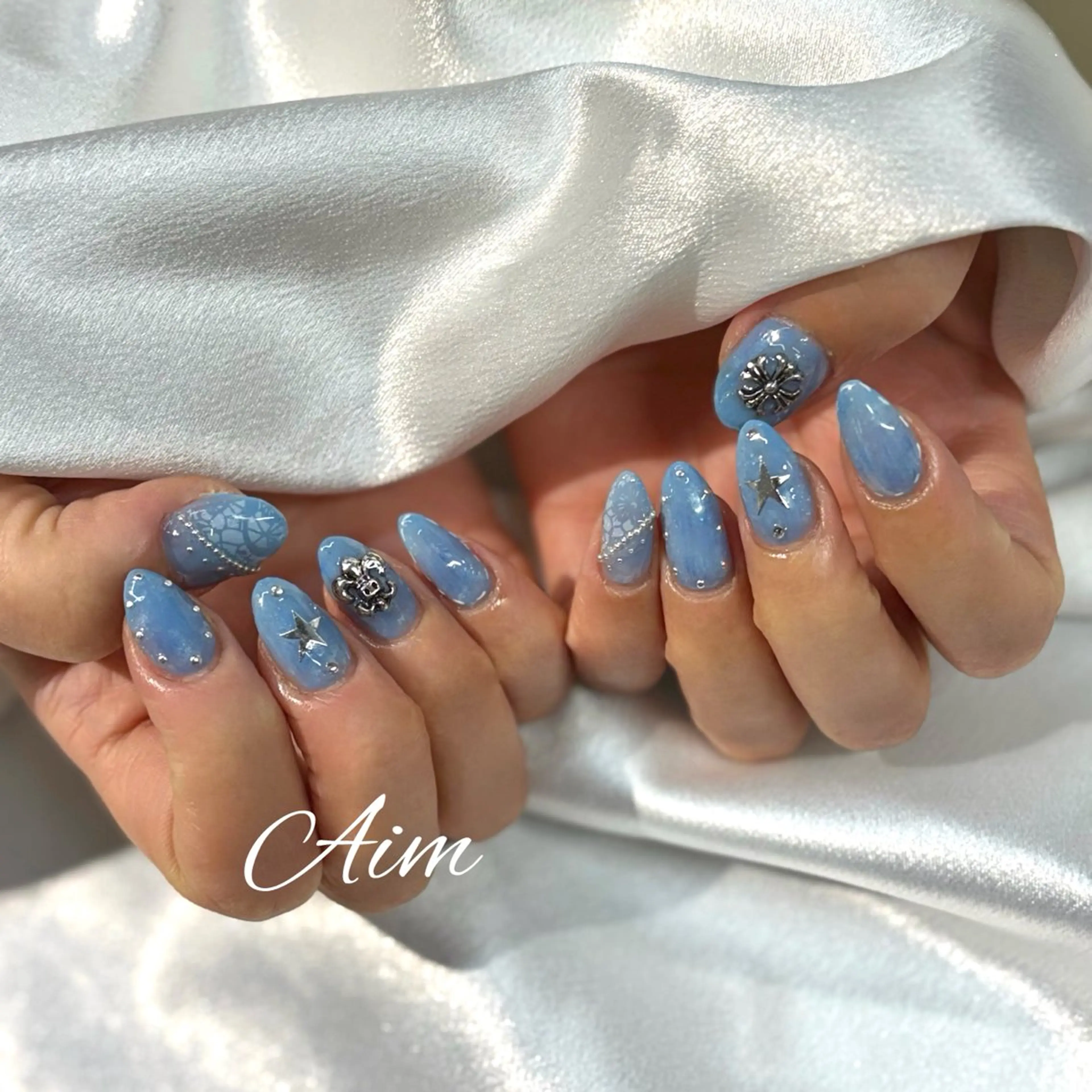 ネイル ハンドネイル ネイルサロンAim河原町[ヘアセット　ヘアエクステ　着付　専門店]所属・Aim🌿 kanaのネイルデザイン