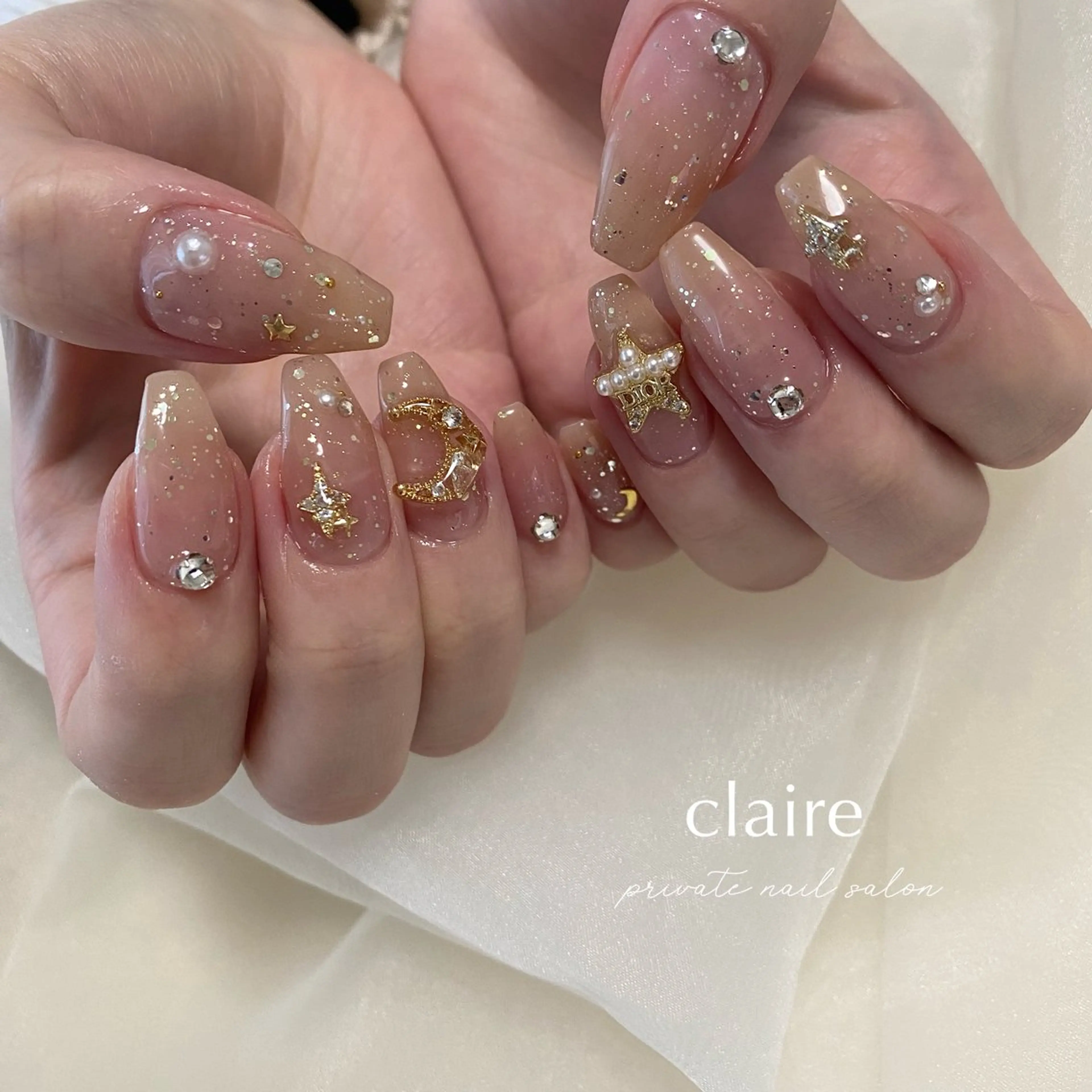 ネイル ハンドネイル claire_ rie.のネイルデザイン