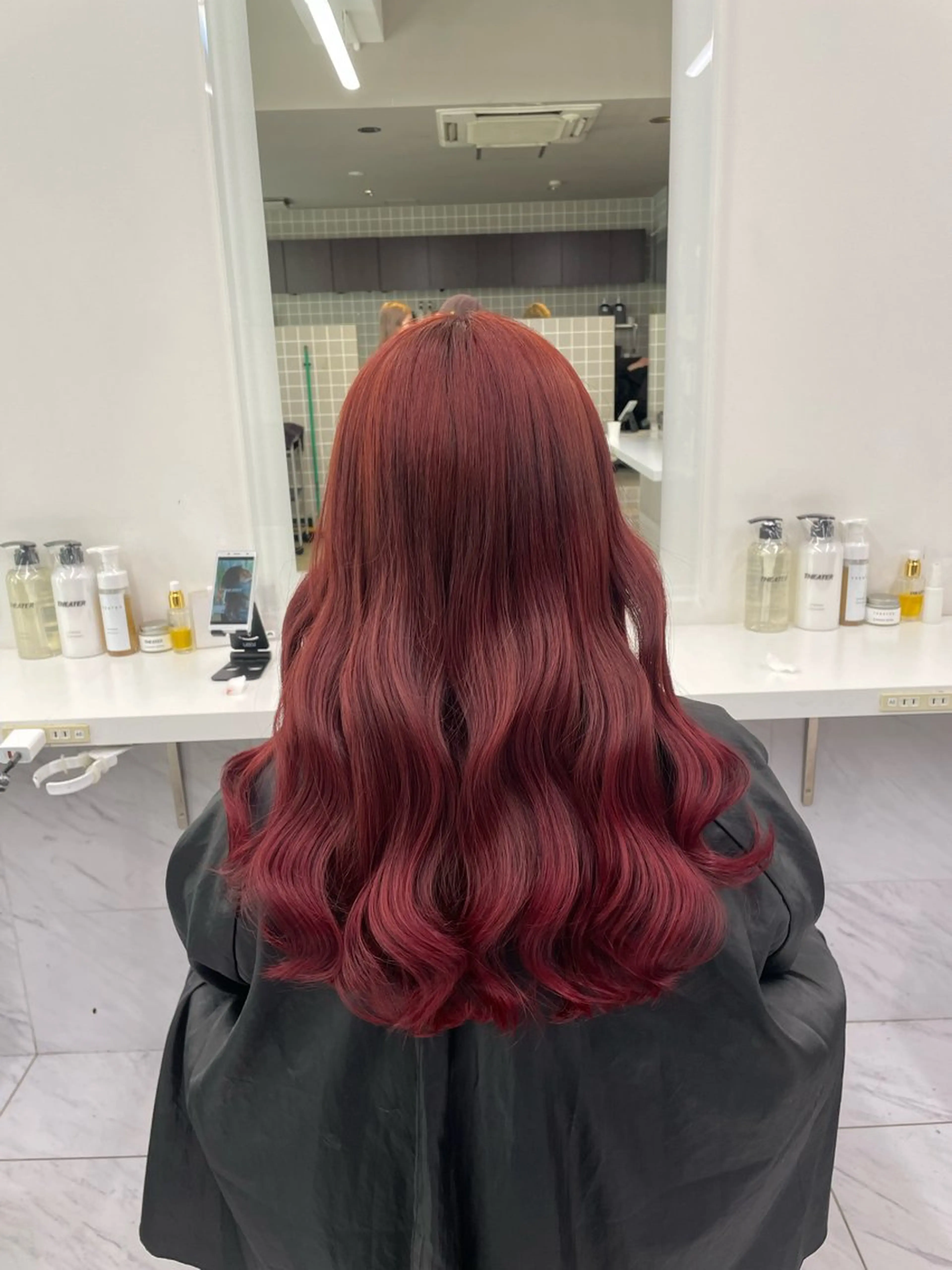 ロング カラー ヘアアレンジ ヘアカラー トリートメント ヘアセット 💗横浜美容室 💗HARUNAのヘアスタイル