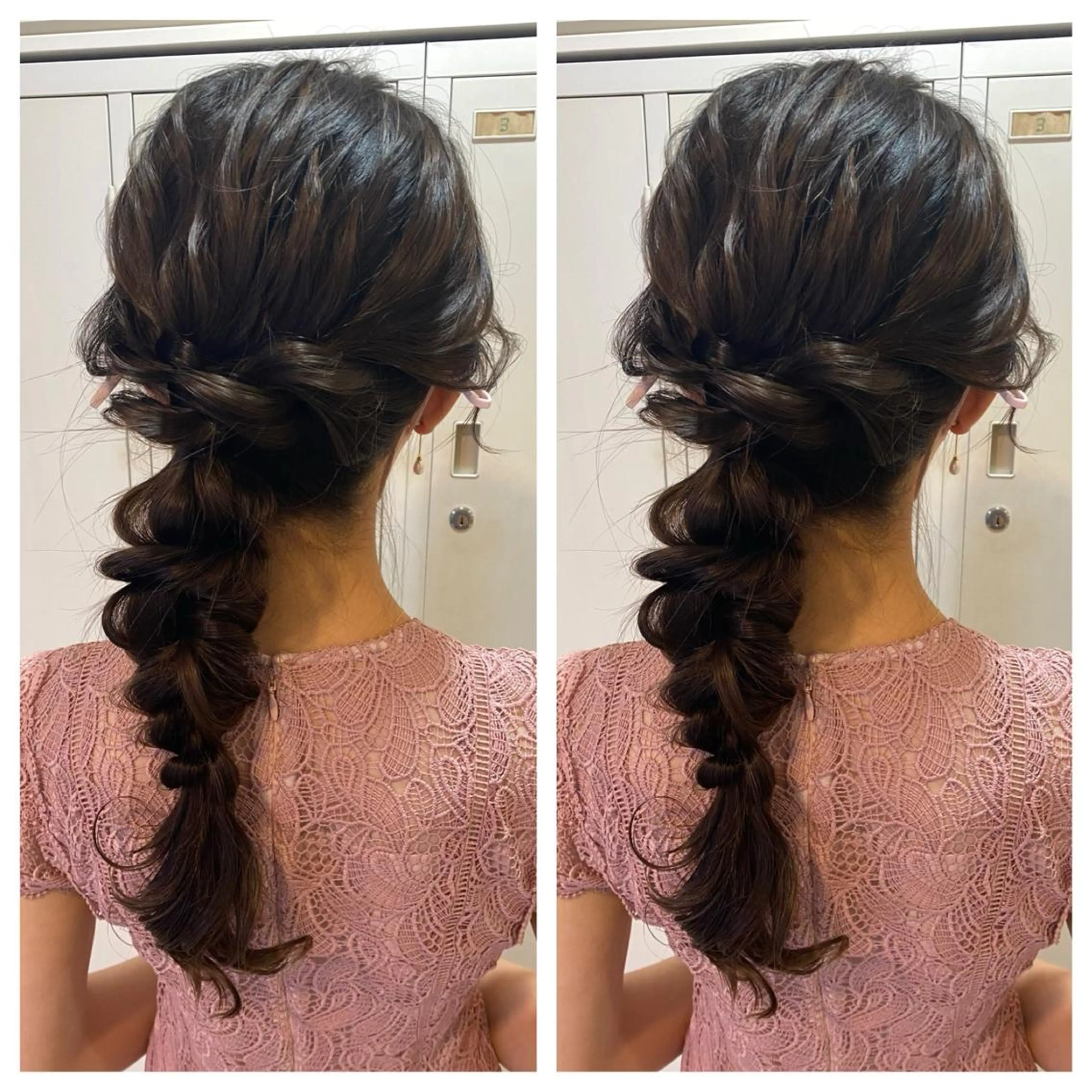 ヘアアレンジ 顔まわり‎🤍小顔 カット🤍みさきのヘアスタイル