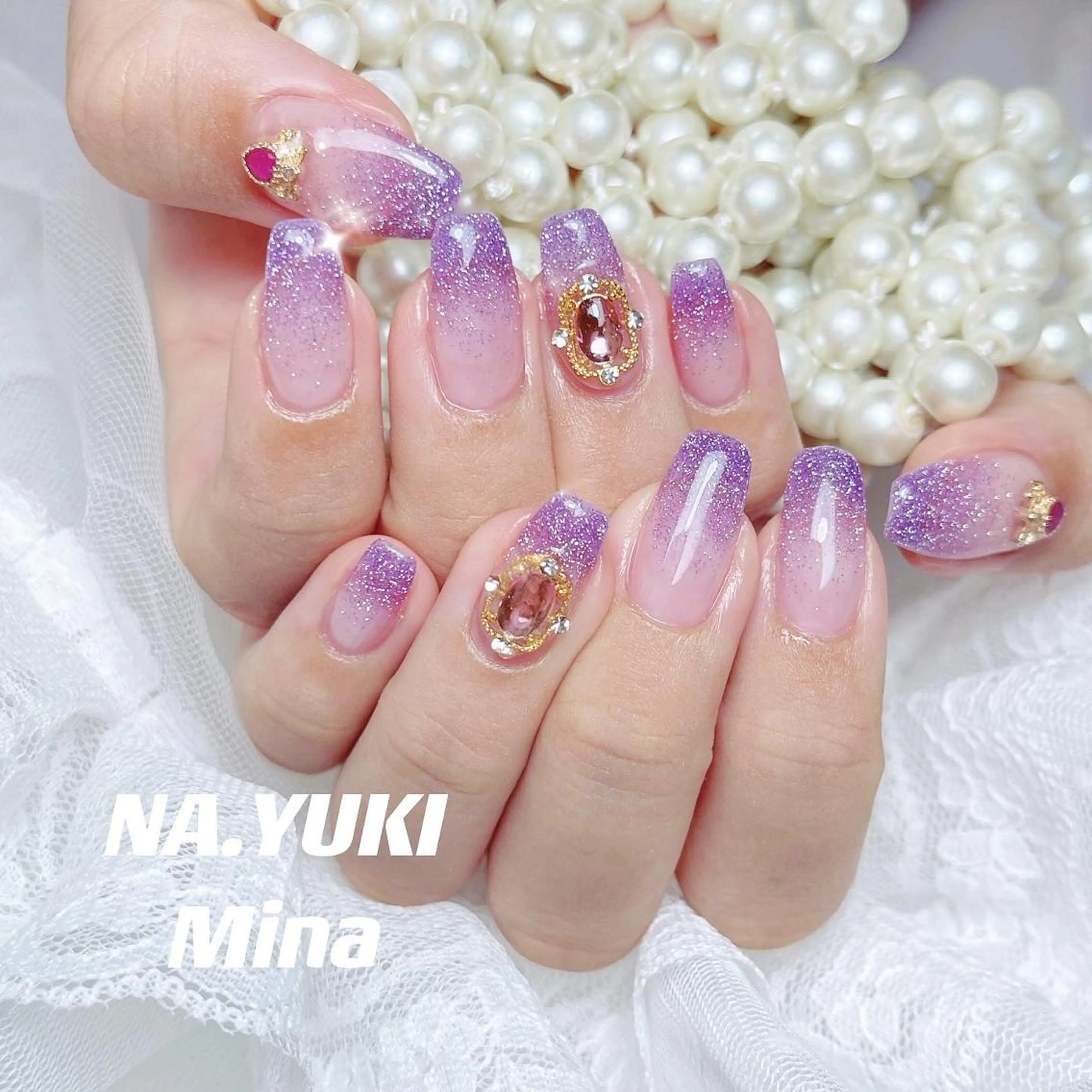 ネイル ハンドネイル ハンドケア ナユキNA.YUKI 新宿店のネイルデザイン